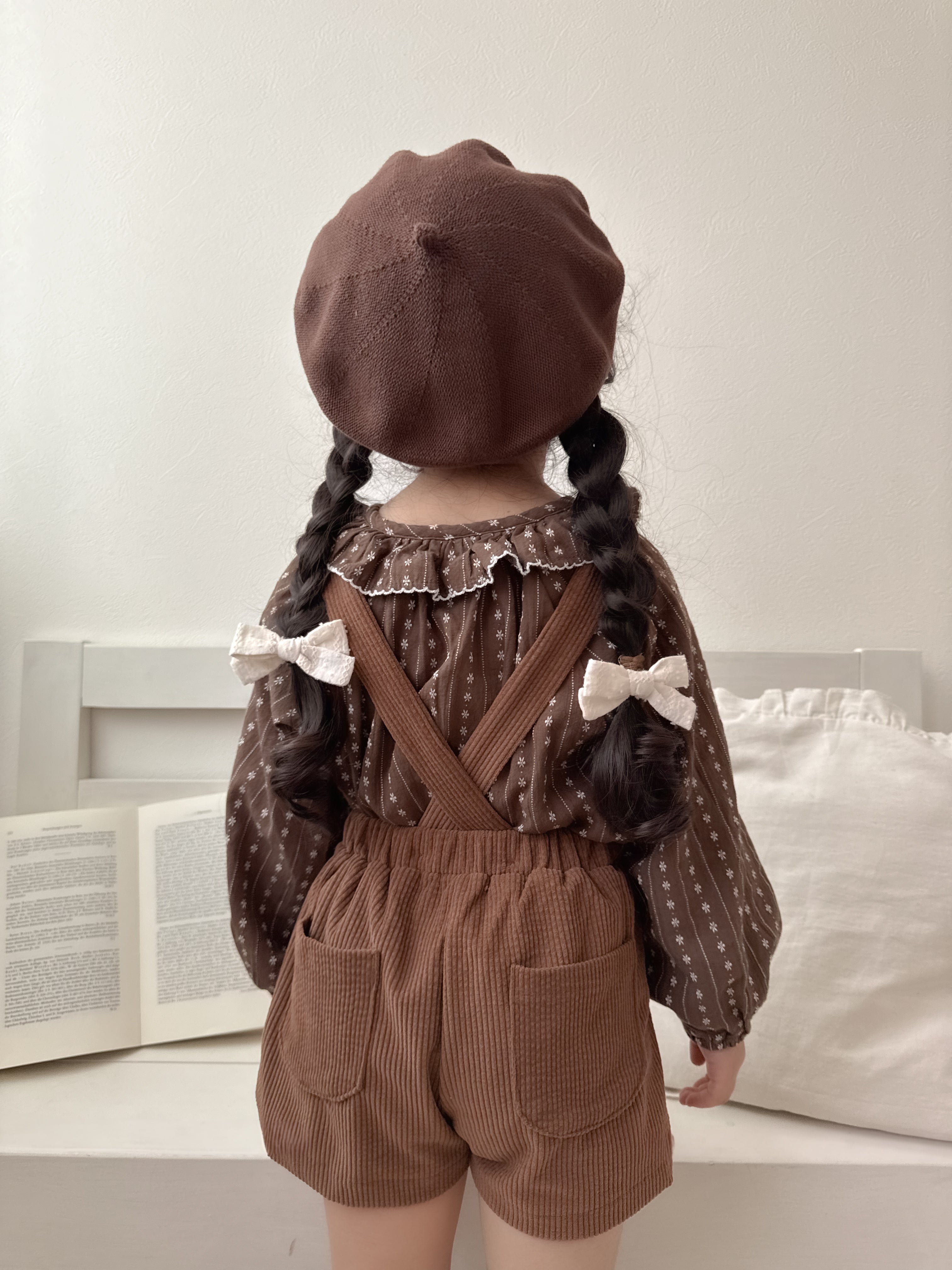 Camel wrap skirt pants