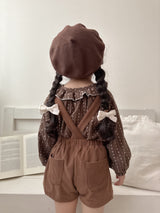 Camel wrap skirt pants
