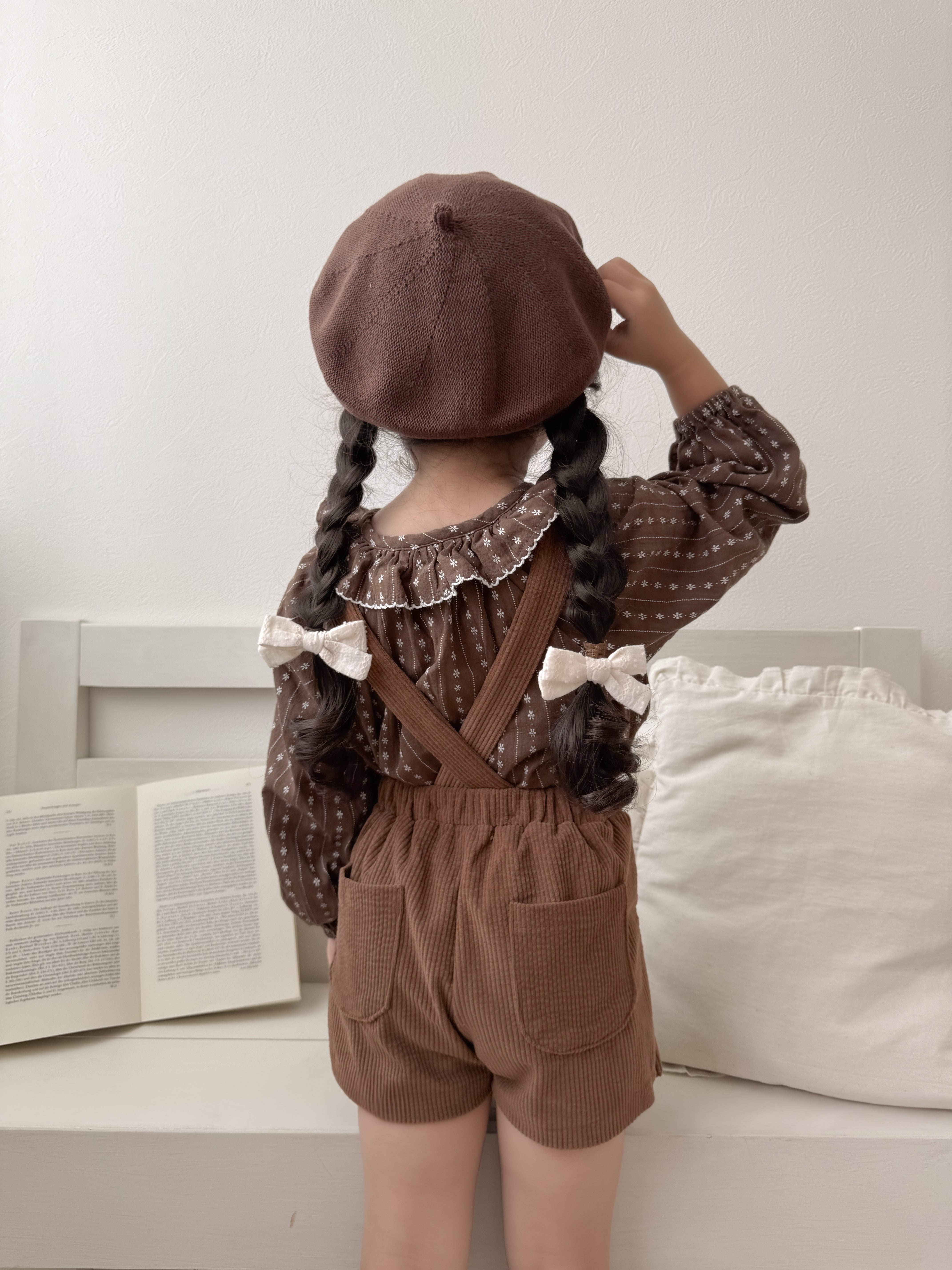 Camel wrap skirt pants