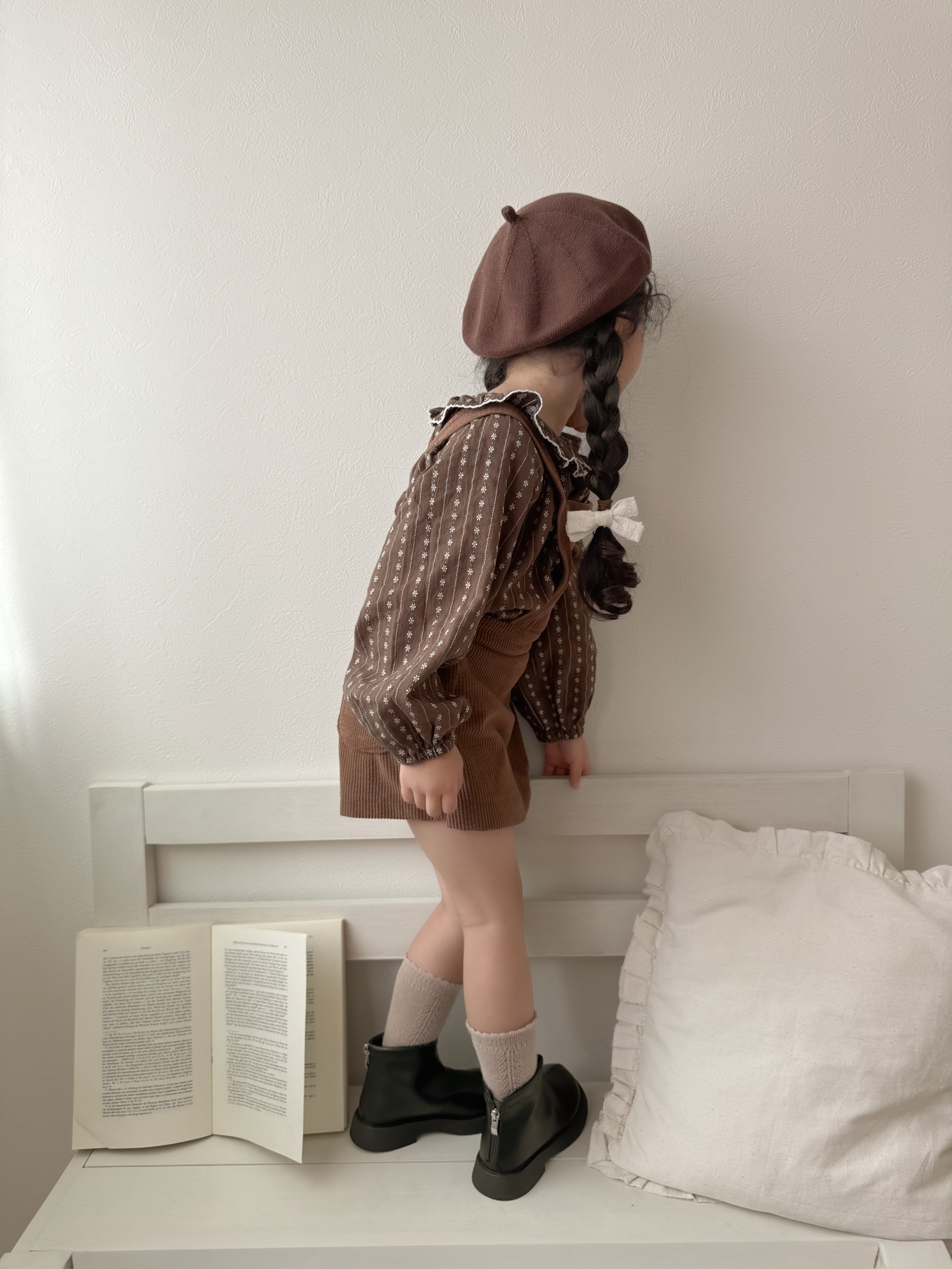 Camel wrap skirt pants