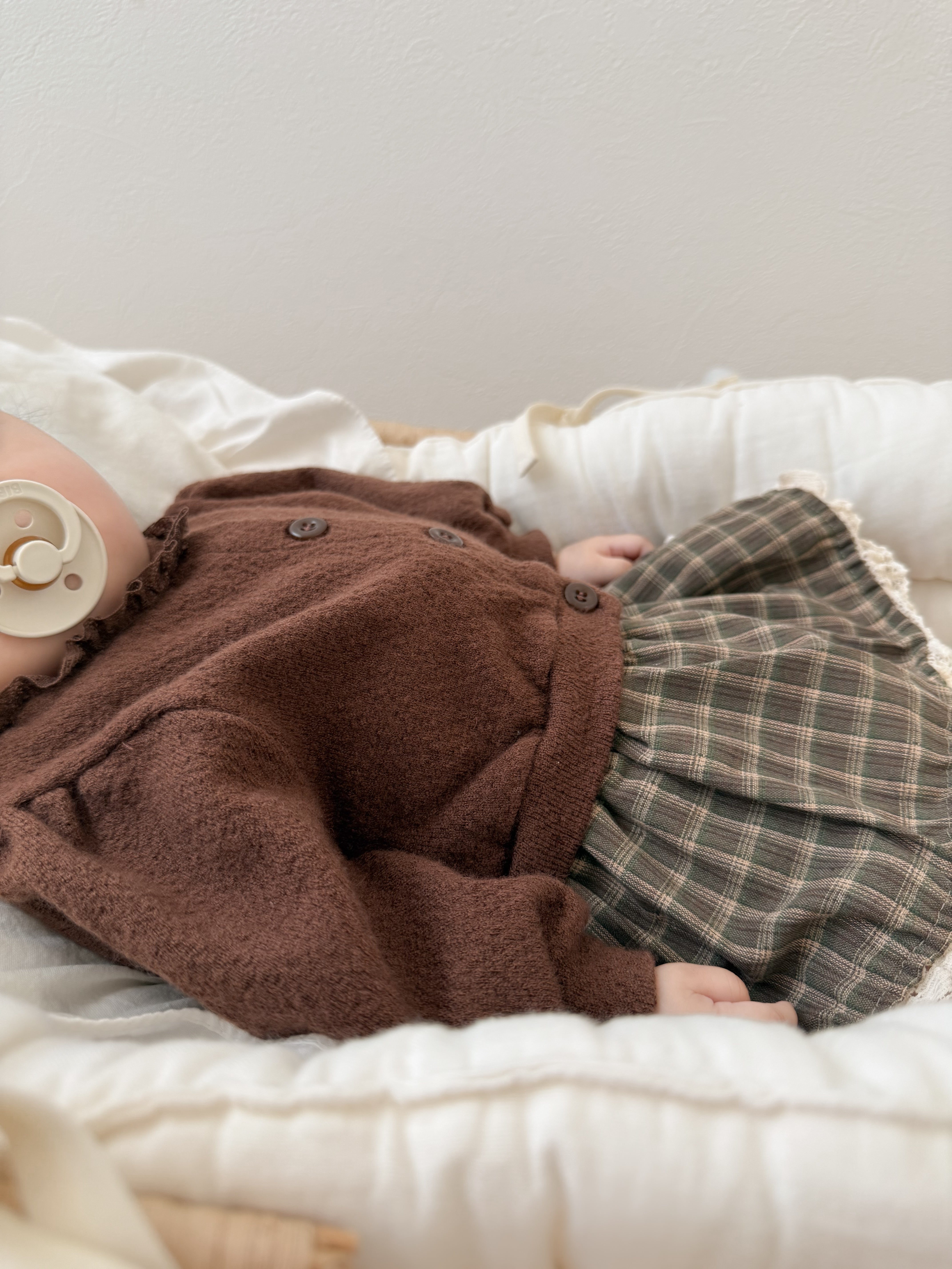 Bebe mocha cardigan