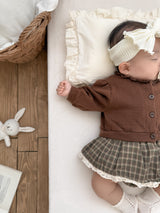Bebe mocha cardigan