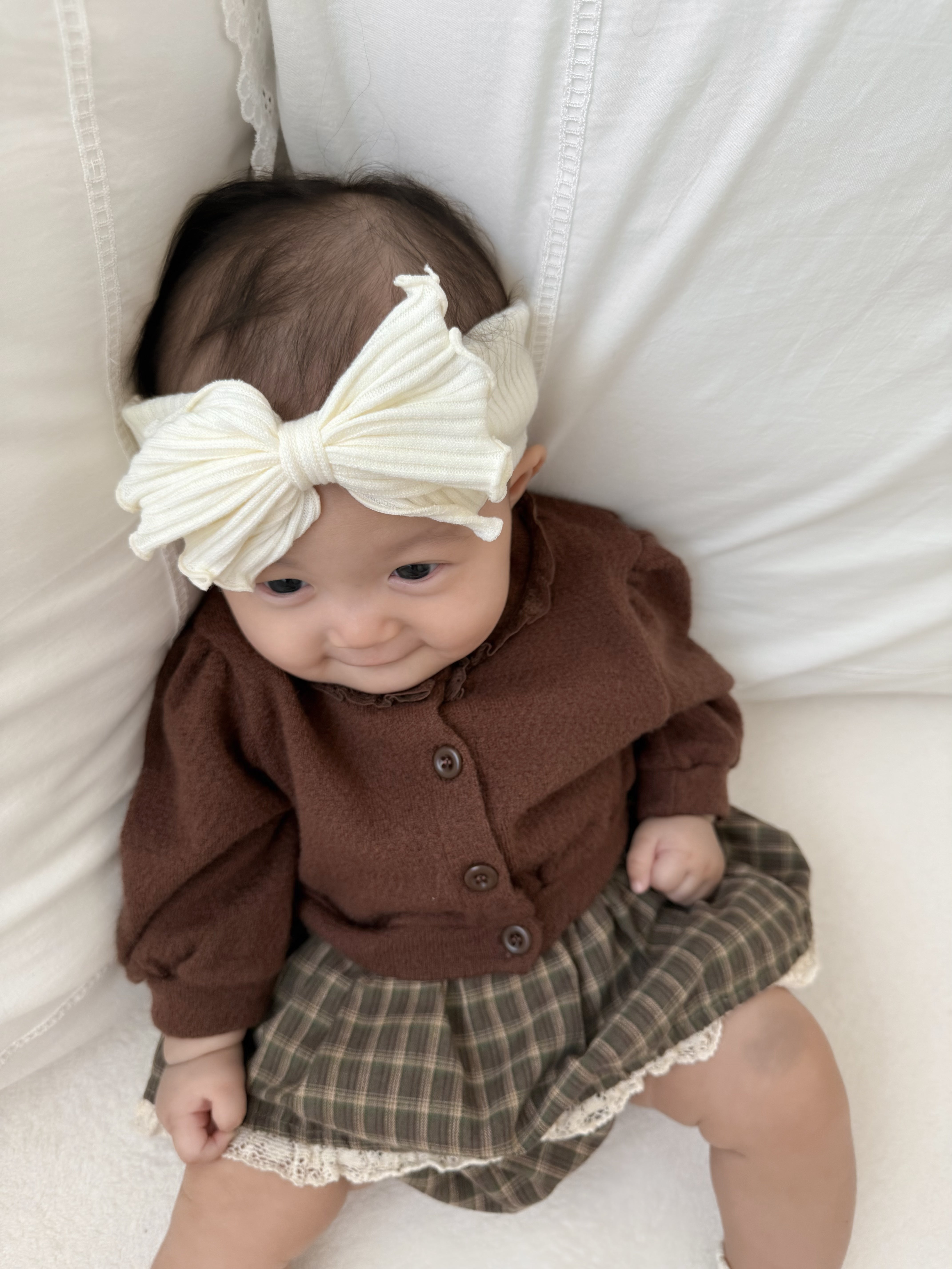 Bebe mocha cardigan
