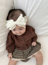 Bebe mocha cardigan