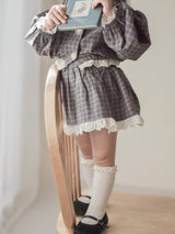 Odd check jacket