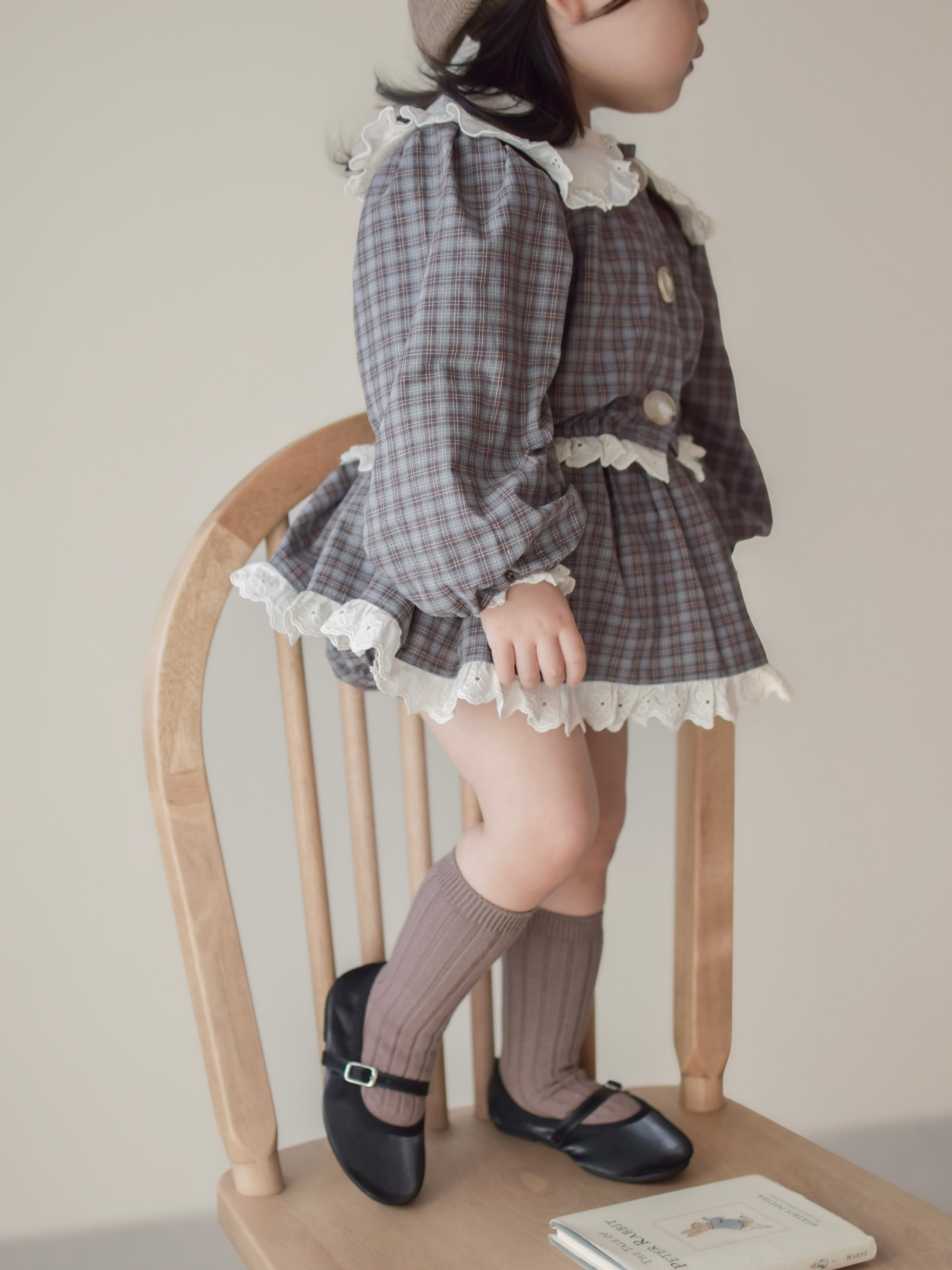 Odd check jacket