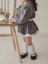 Odd check jacket