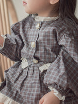 Odd check jacket