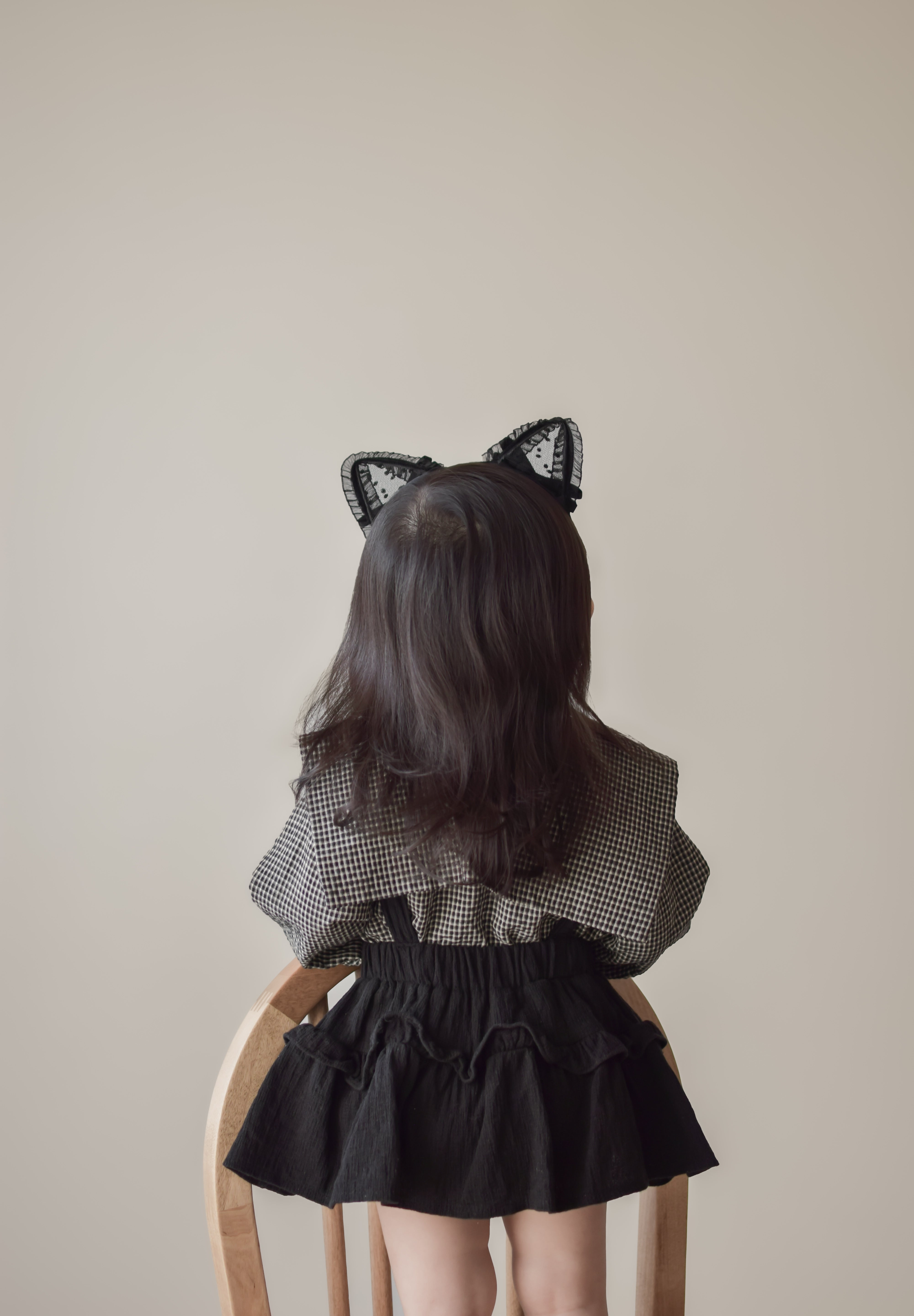 Black cat headband