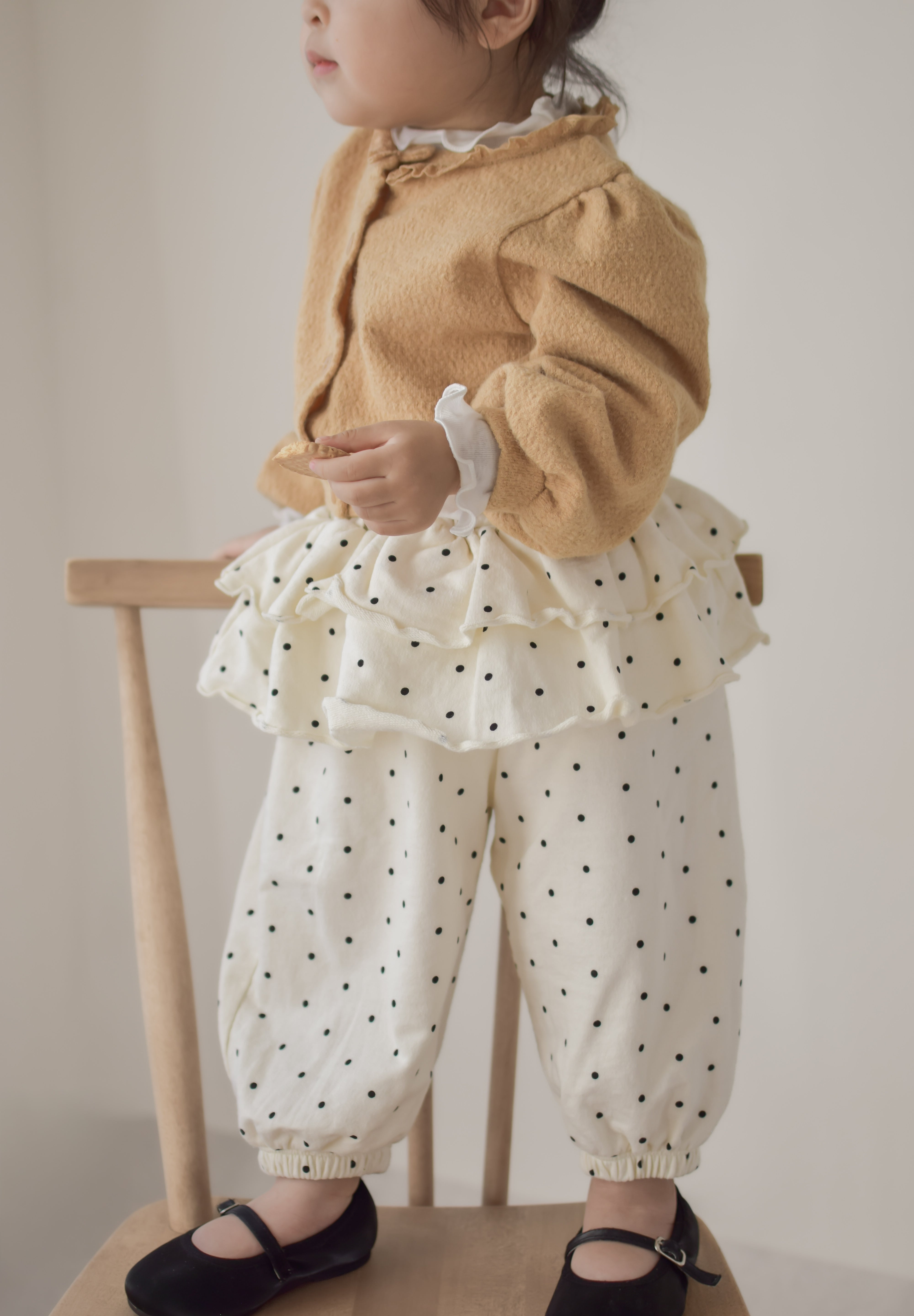 Bebe petal dot pants