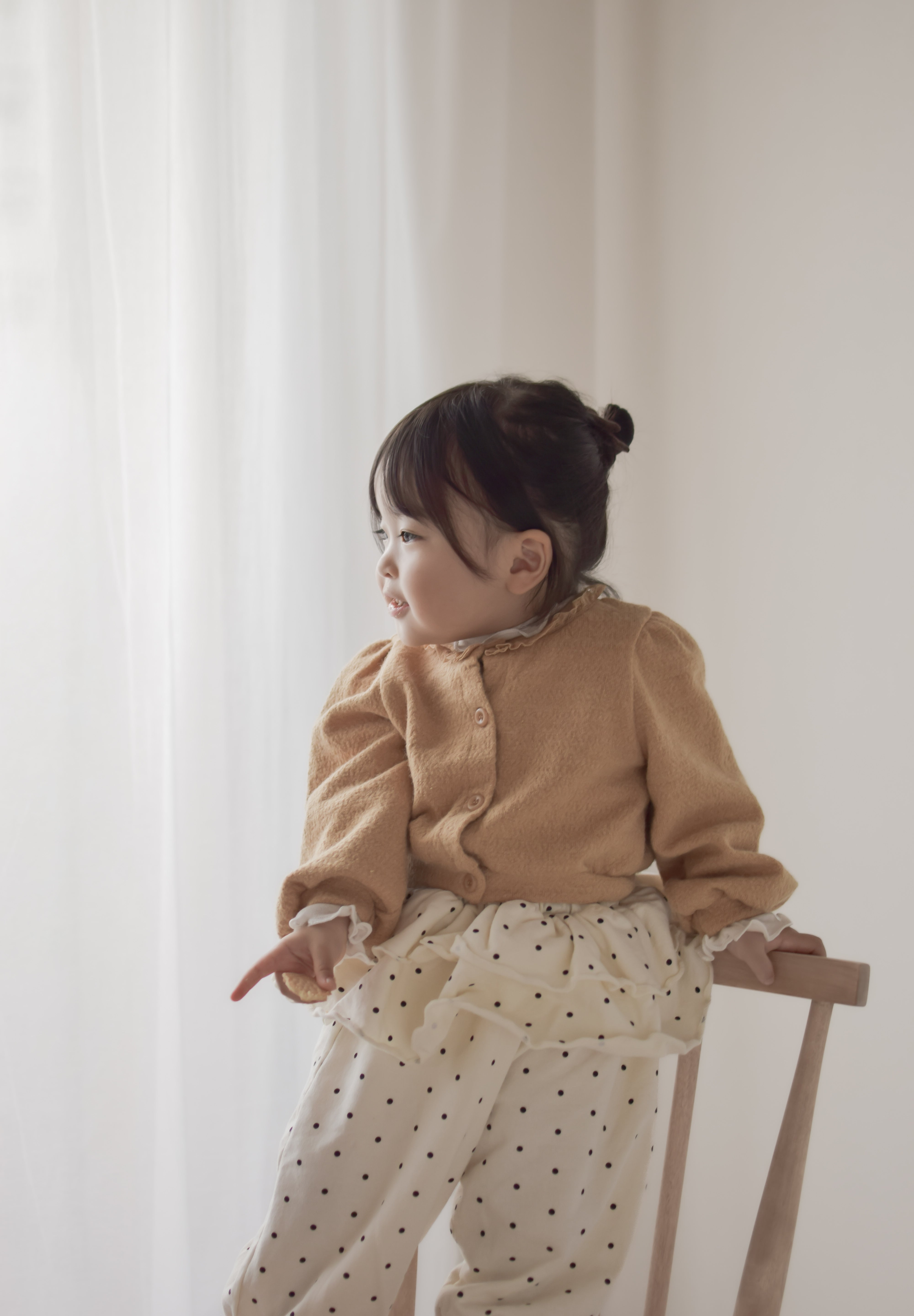 Bebe petal dot pants