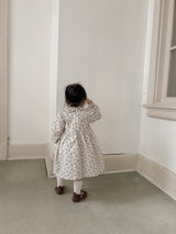 Baba flower corduroy one-piece