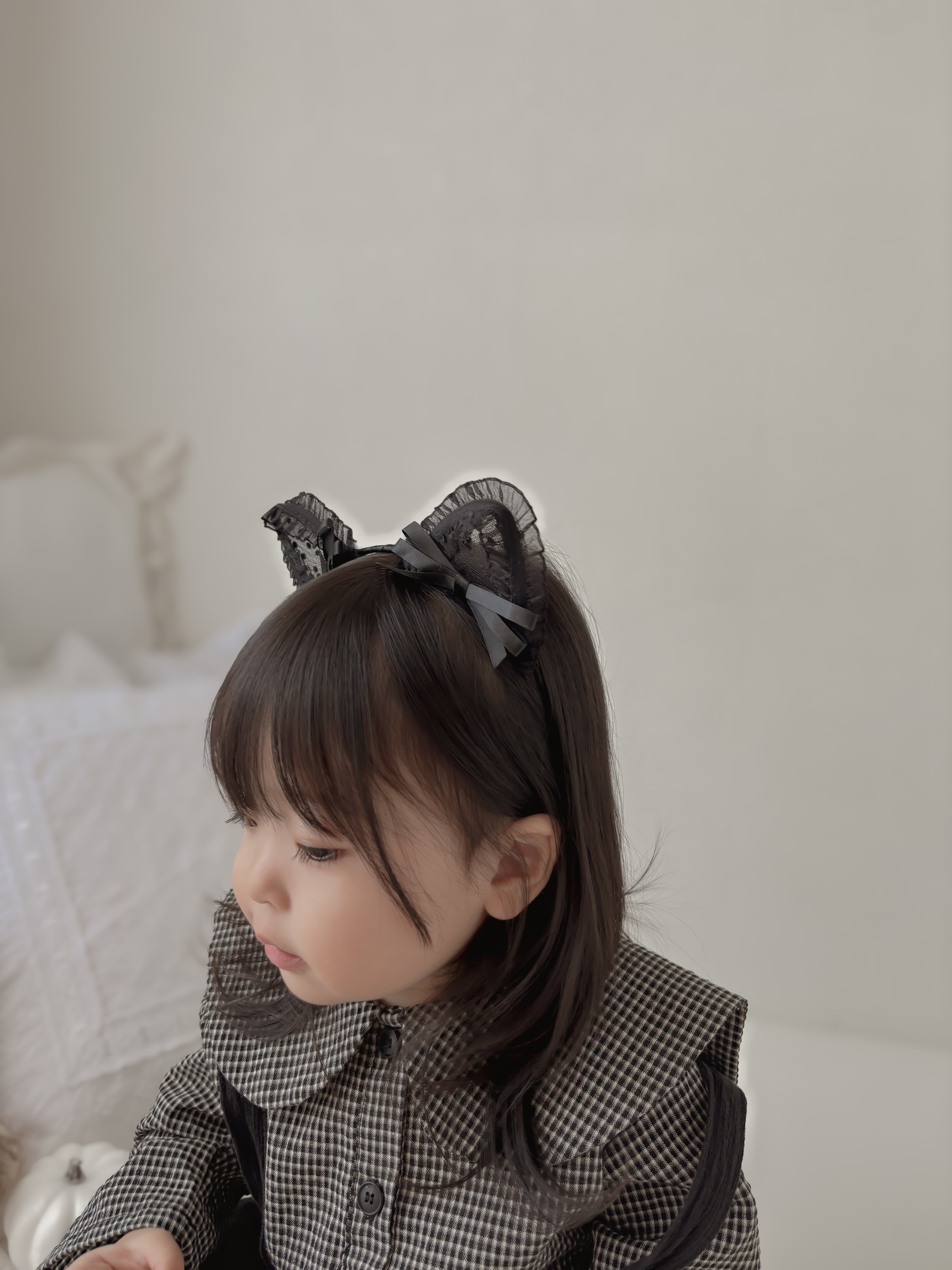 Black cat headband