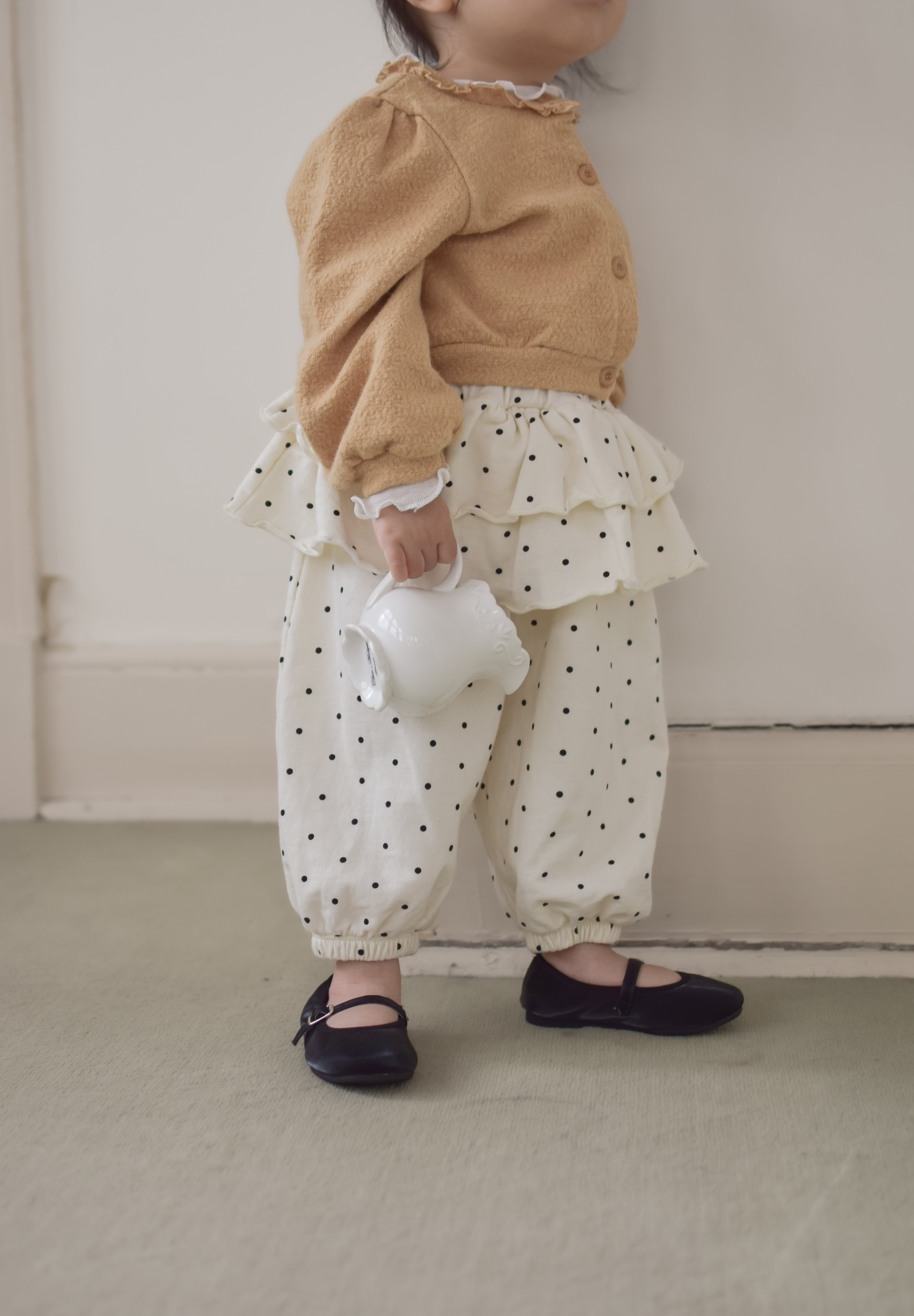 Bebe petal dot pants