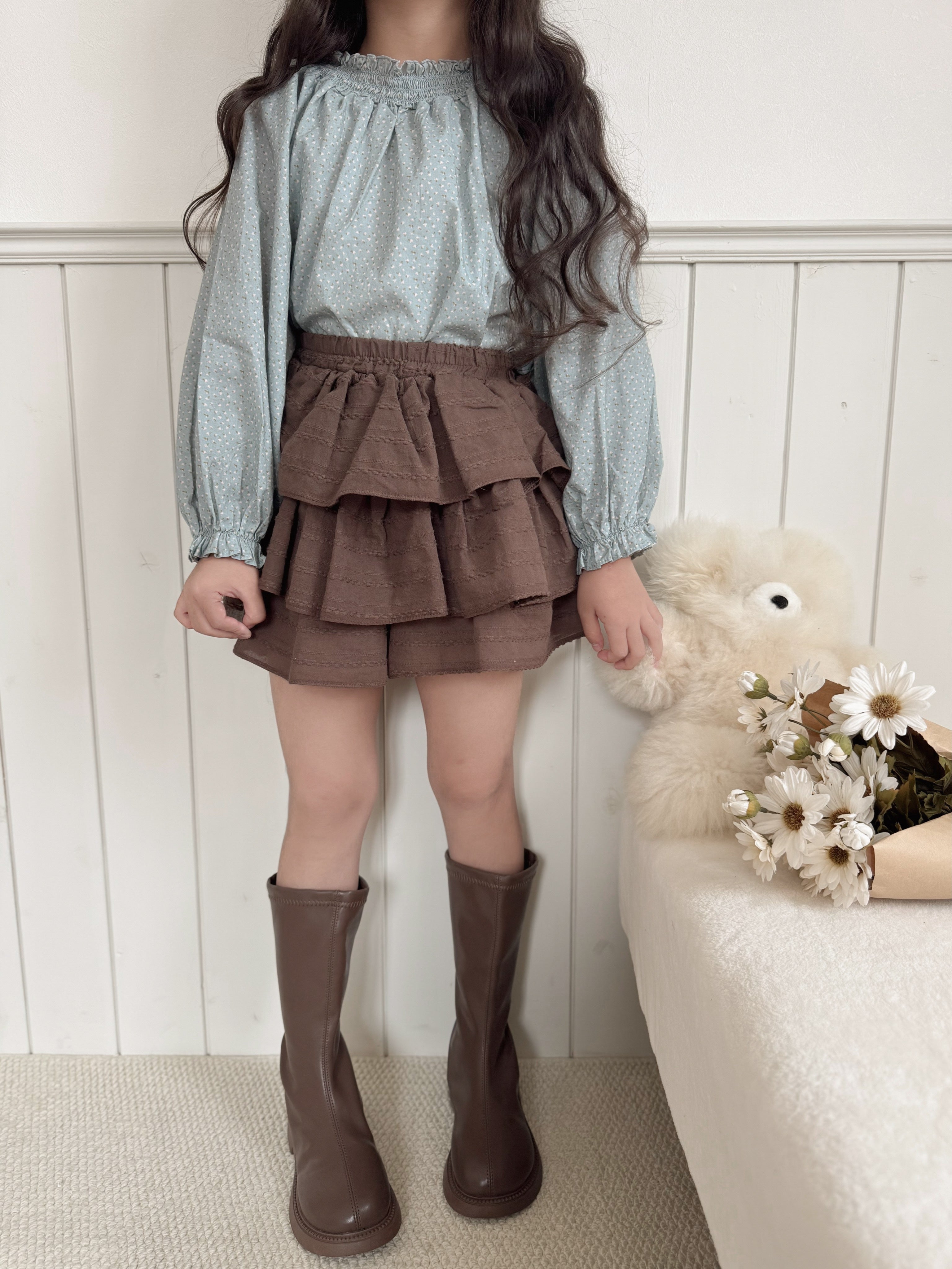 *Noeul.made* Gelato smock blouse