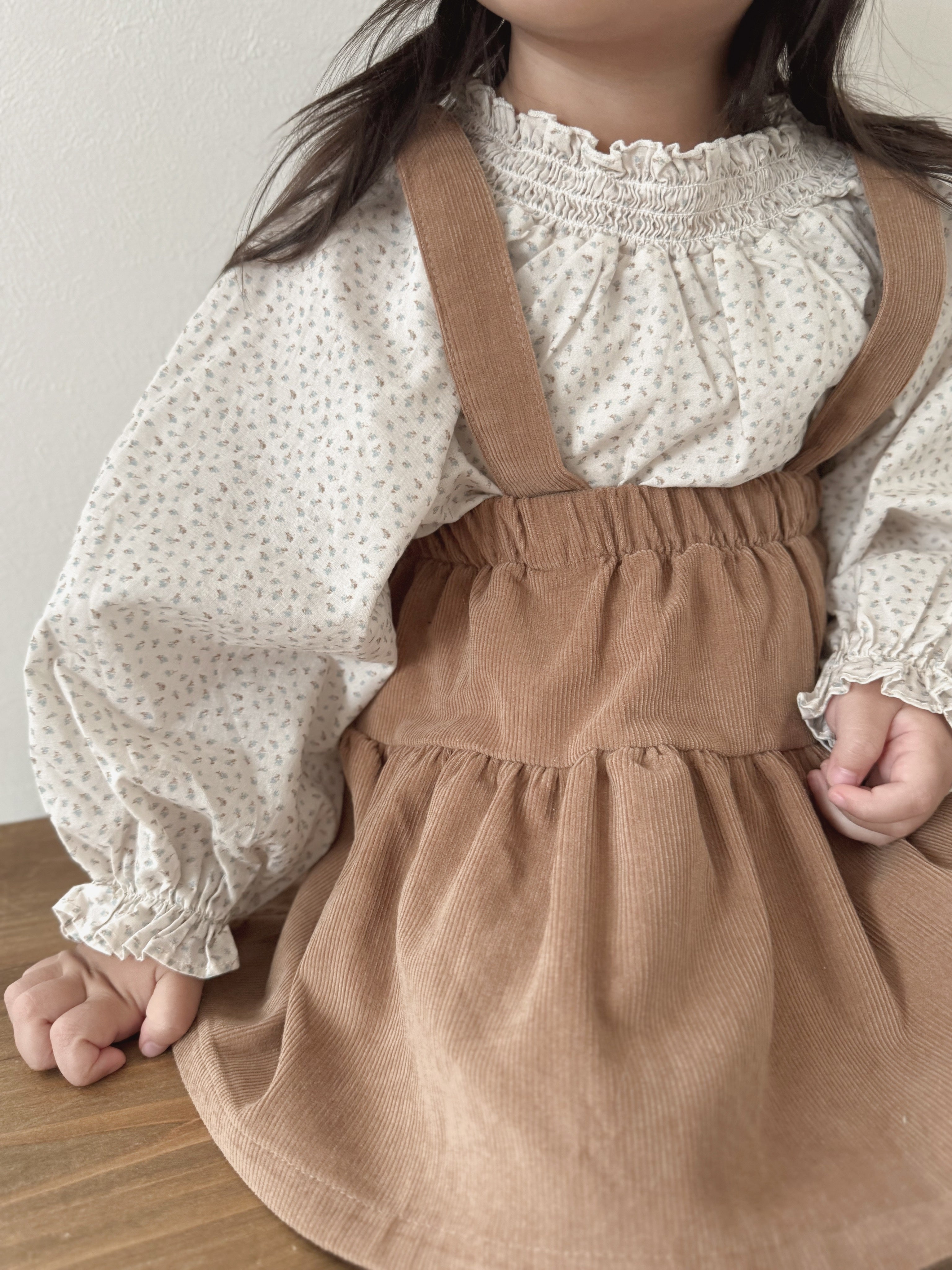 *Noeul.made* Gelato smock blouse