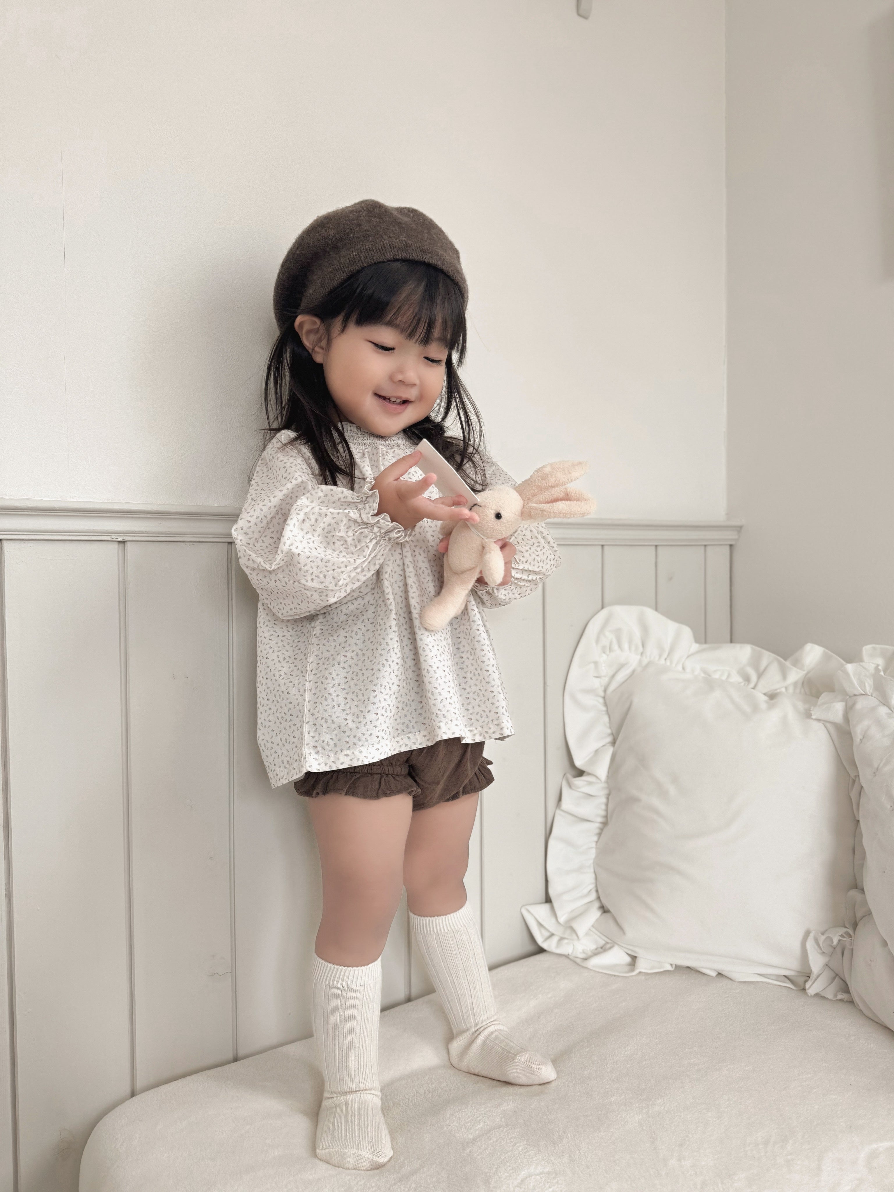 *Noeul.made* Gelato smock blouse
