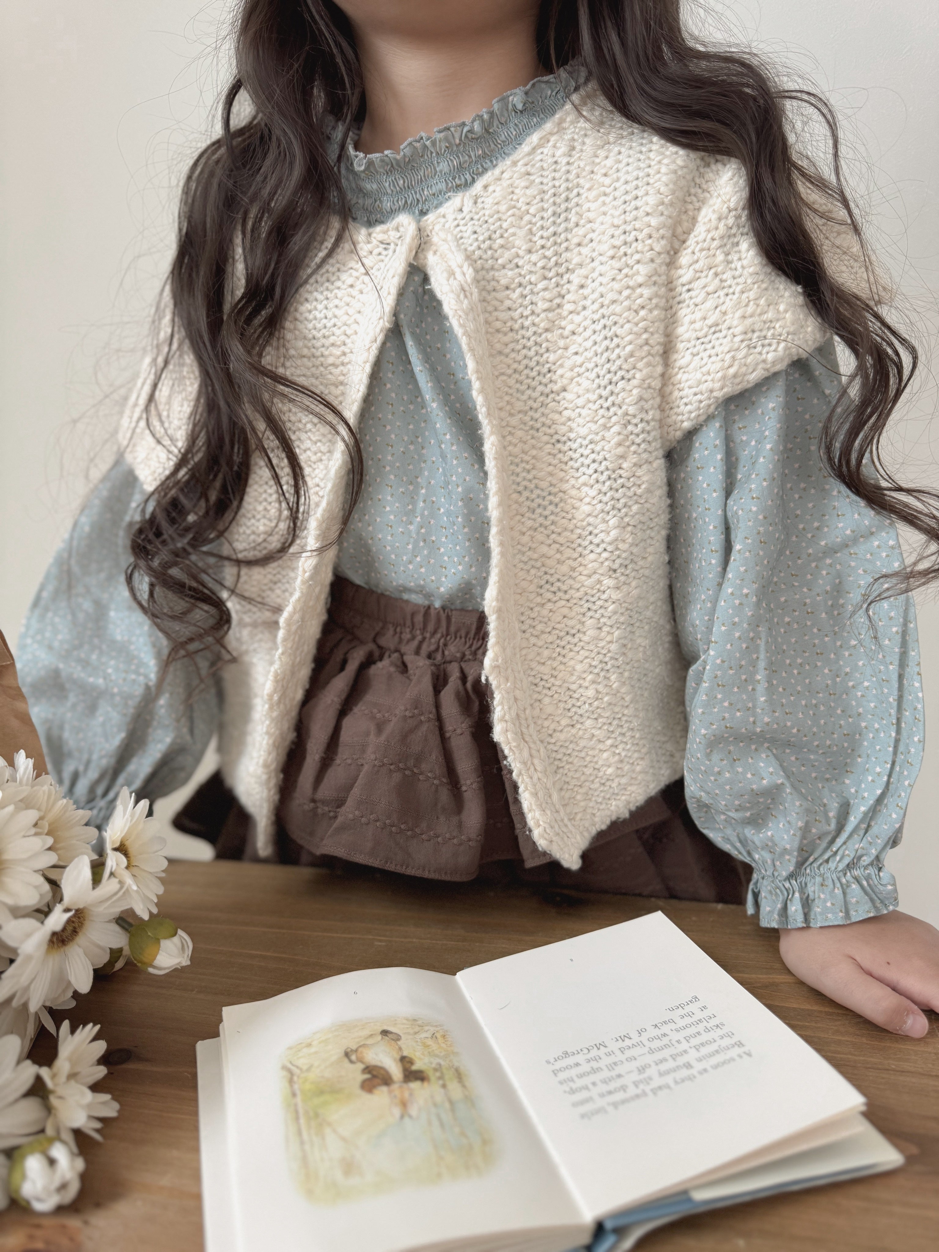 *Noeul.made* Gelato smock blouse