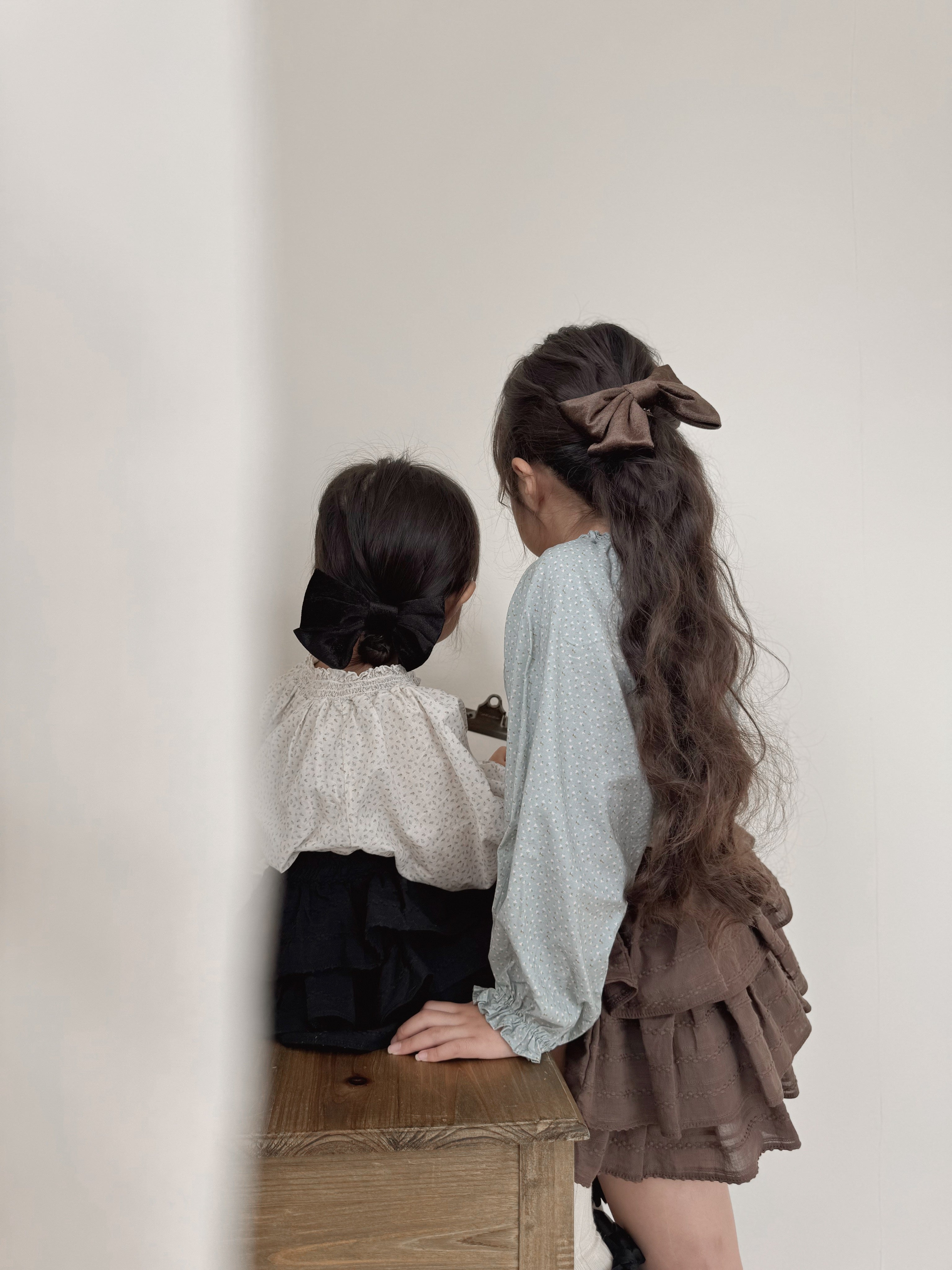 *Noeul.made* Gelato smock blouse