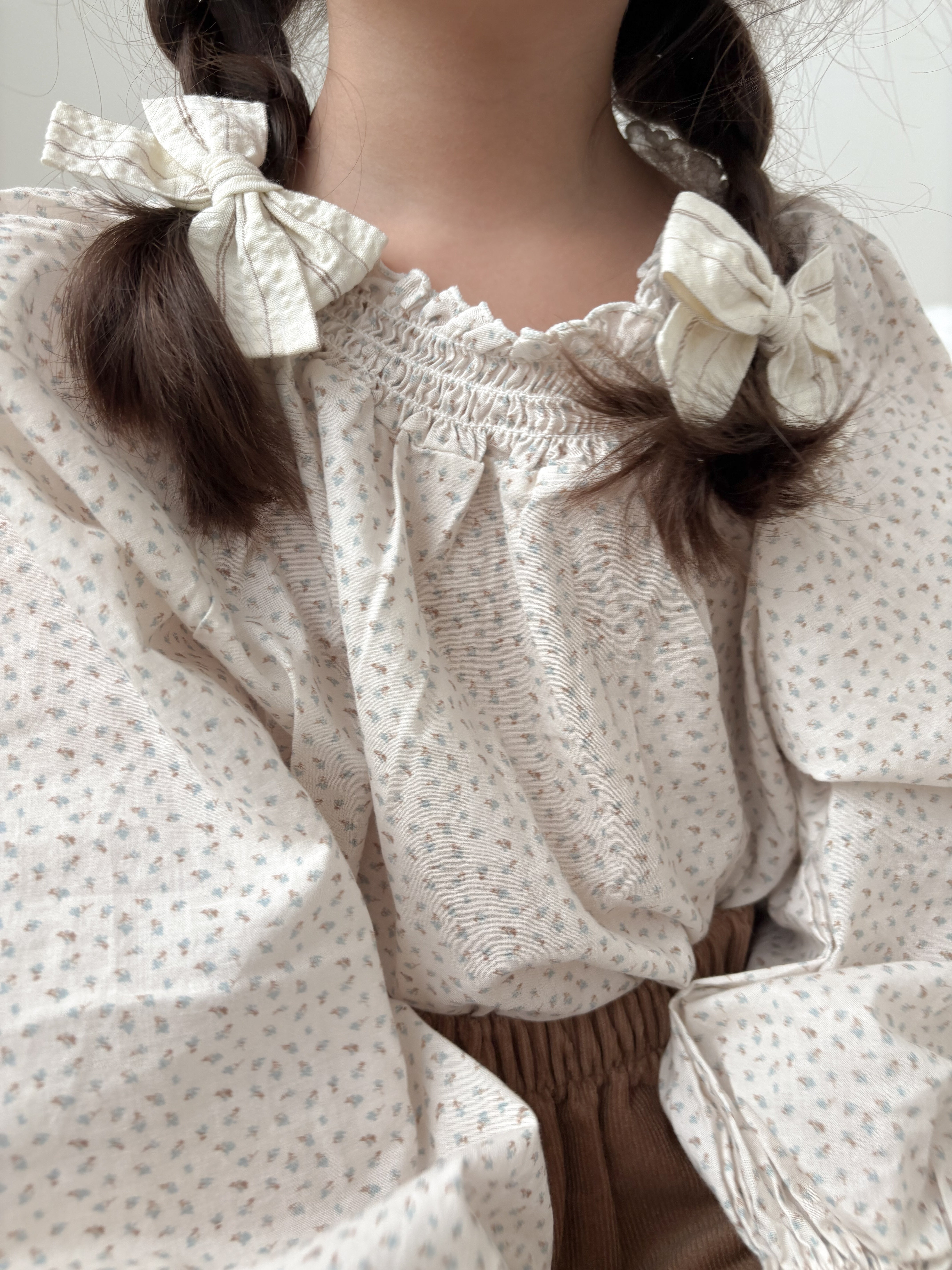 *Noeul.made* Gelato smock blouse