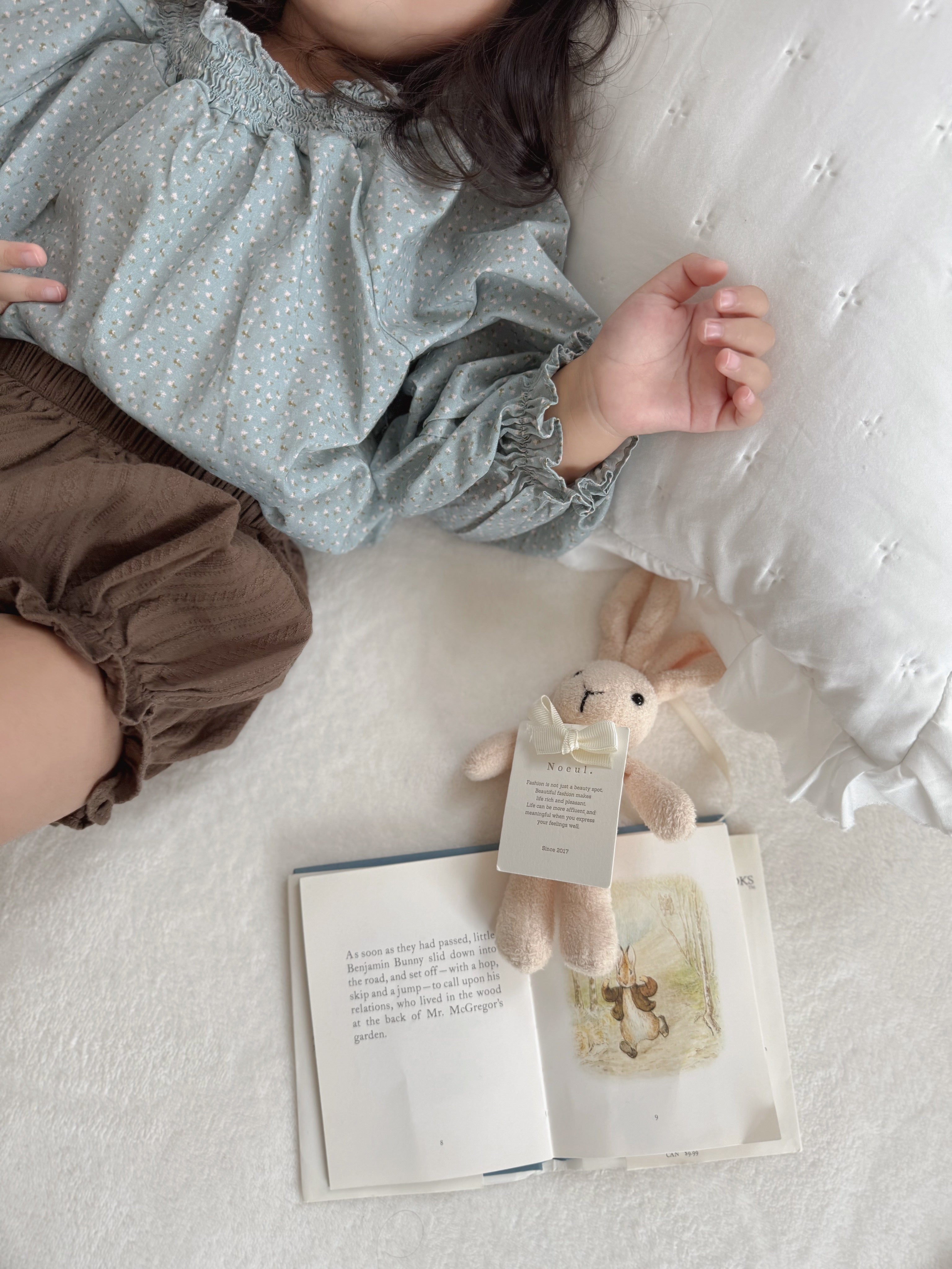 *Noeul.made* Gelato smock blouse