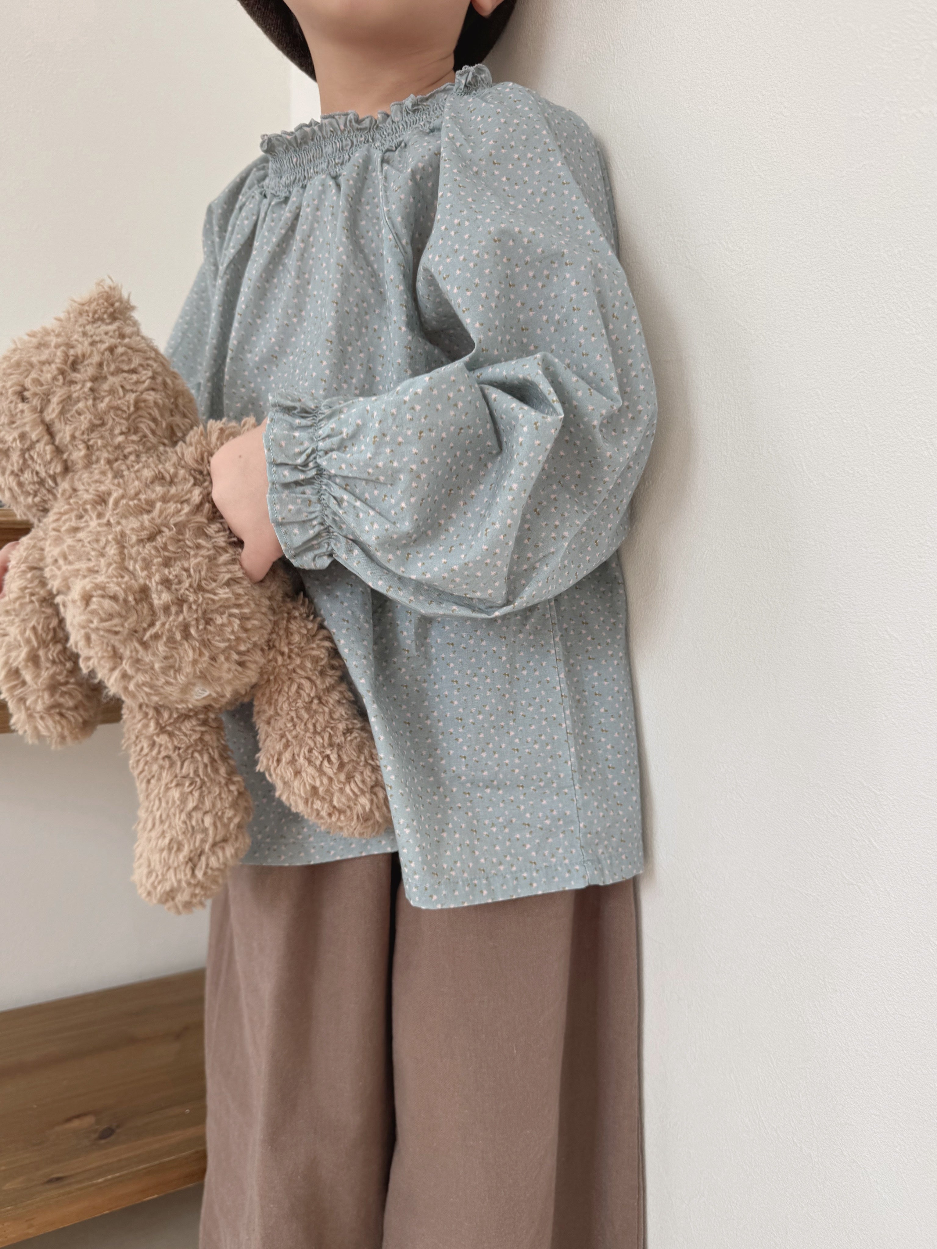 *Noeul.made* Gelato smock blouse