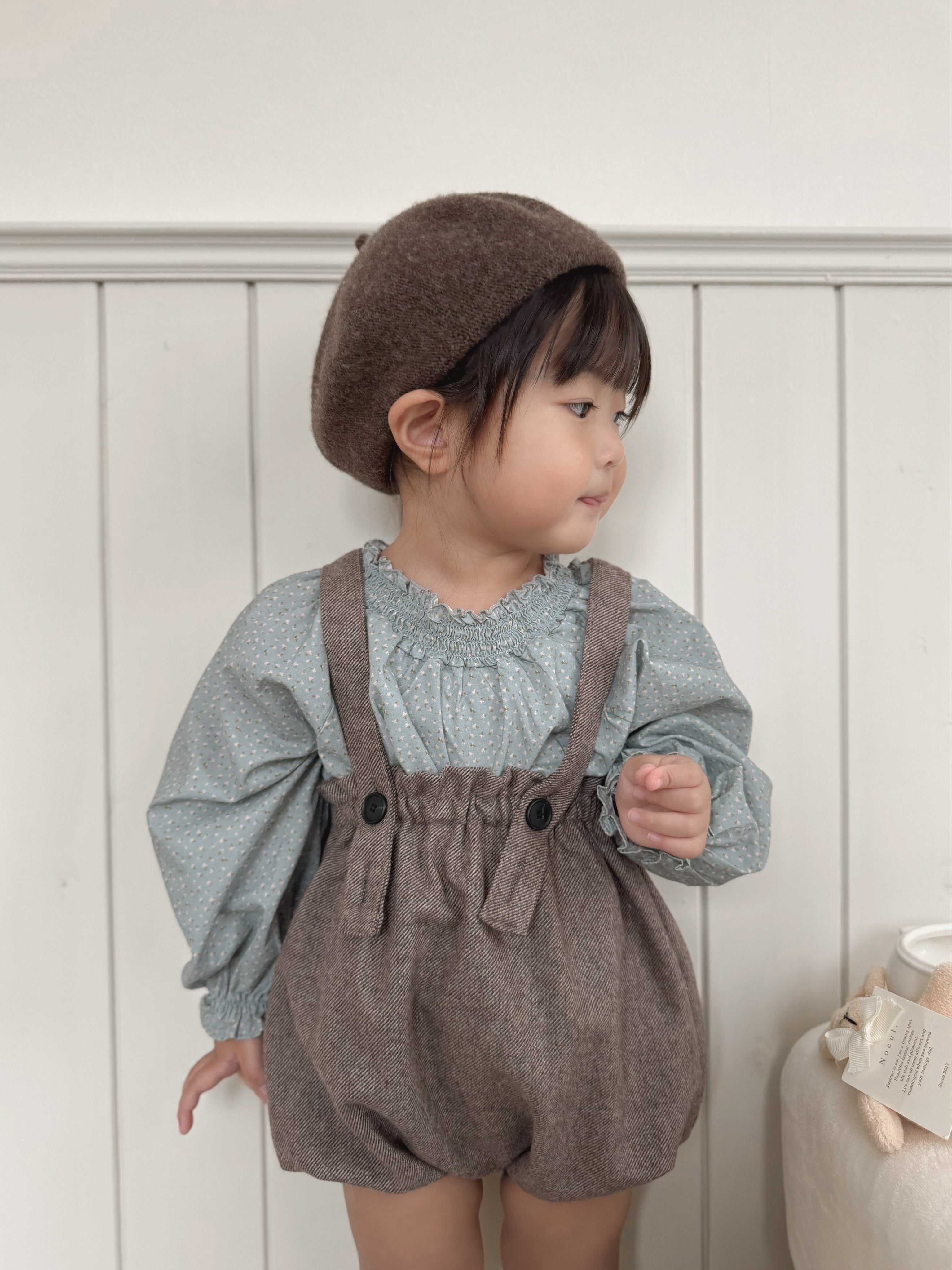 *Noeul.made* Gelato smock blouse