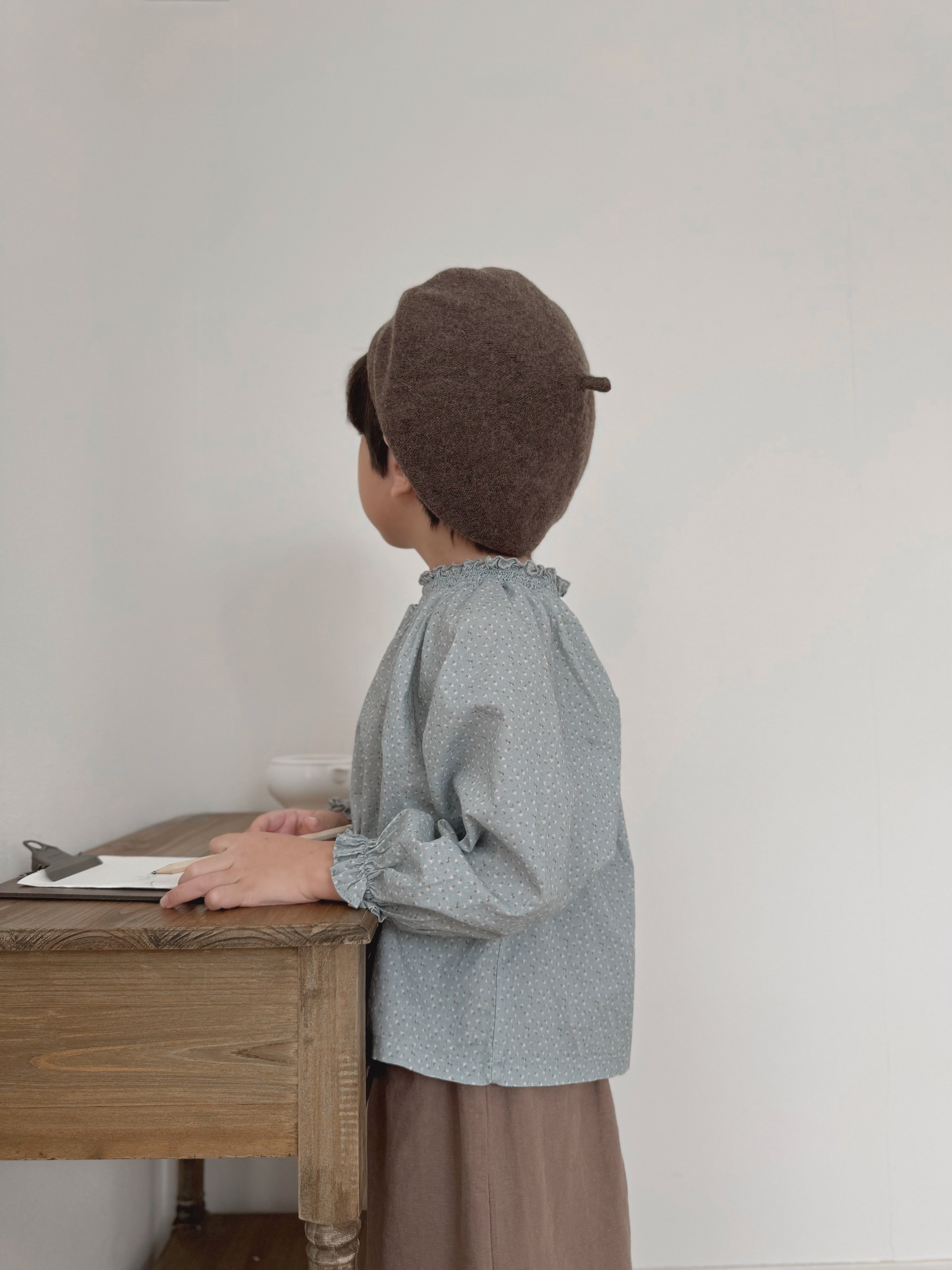 *Noeul.made* Gelato smock blouse