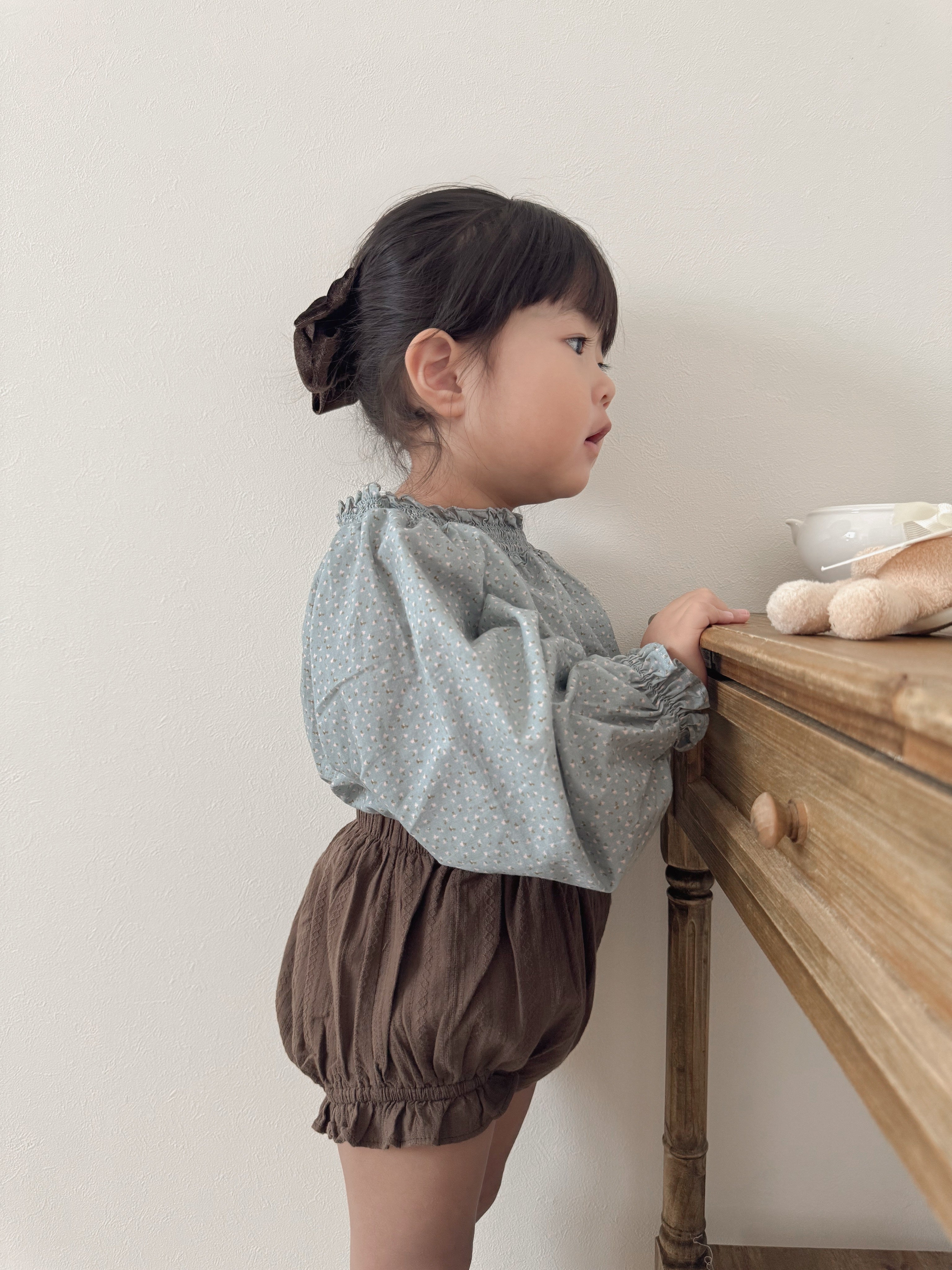 *Noeul.made* Gelato smock blouse