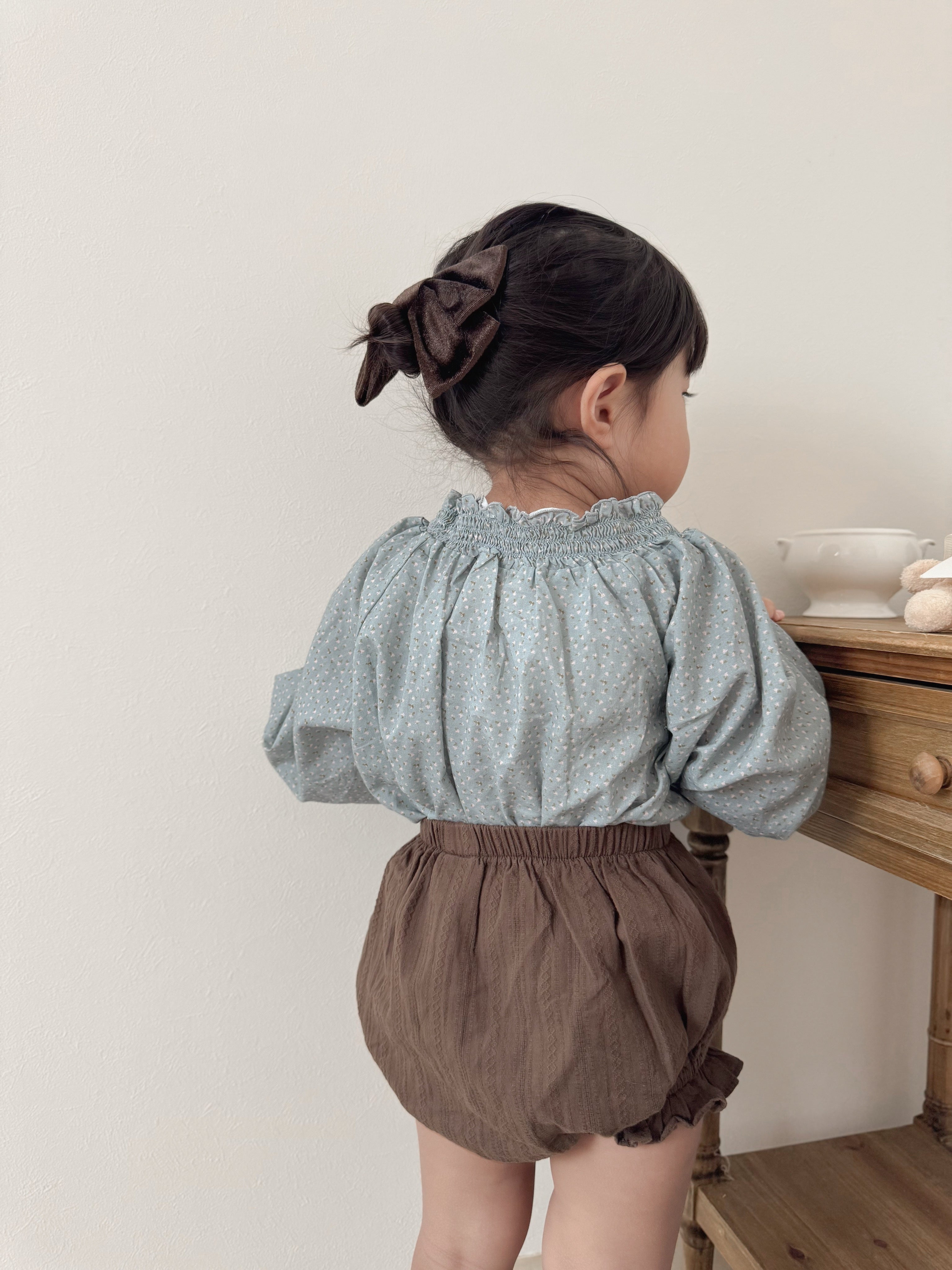*Noeul.made* Gelato smock blouse