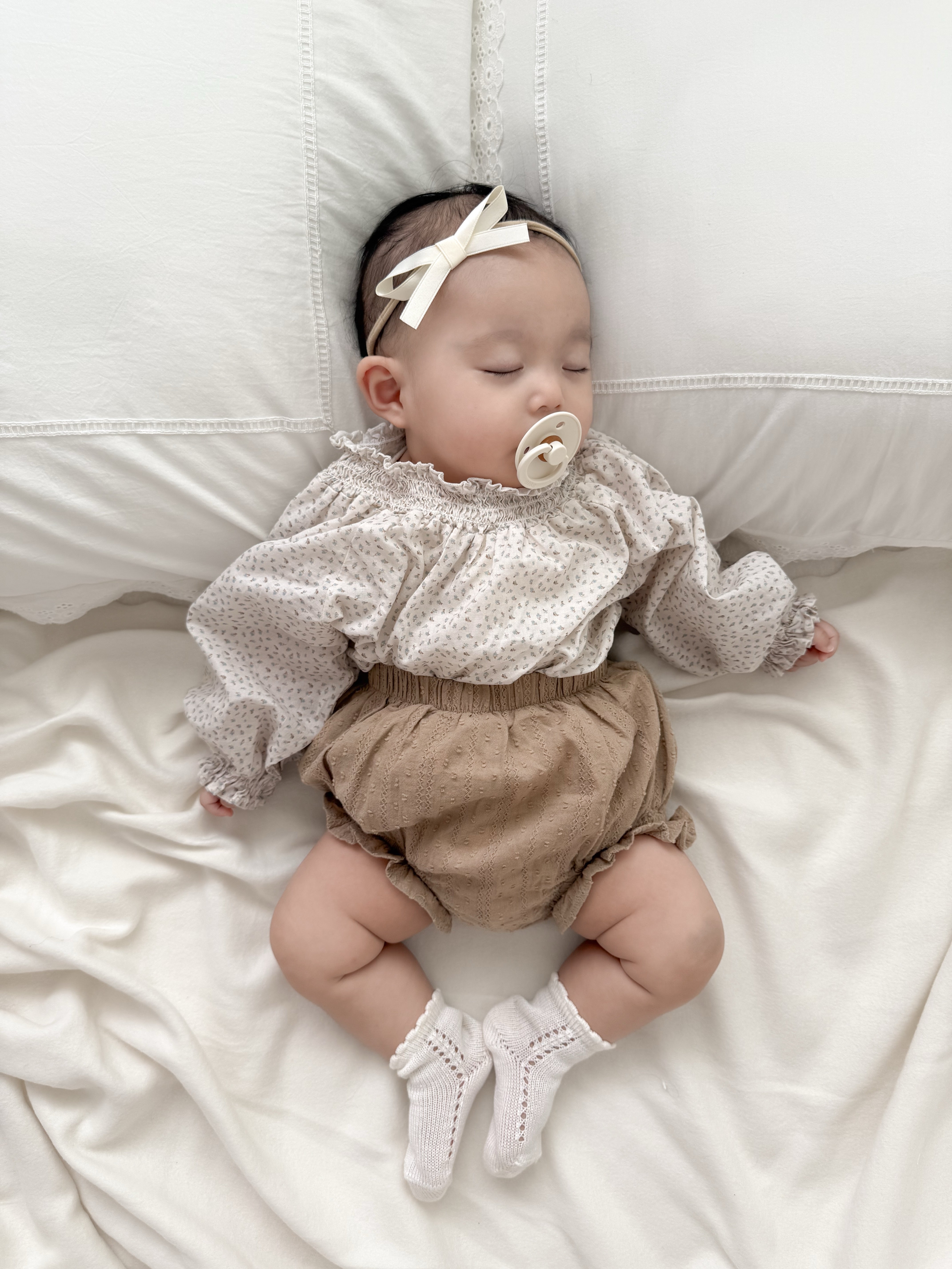 *Noeul.made* Gelato smock blouse