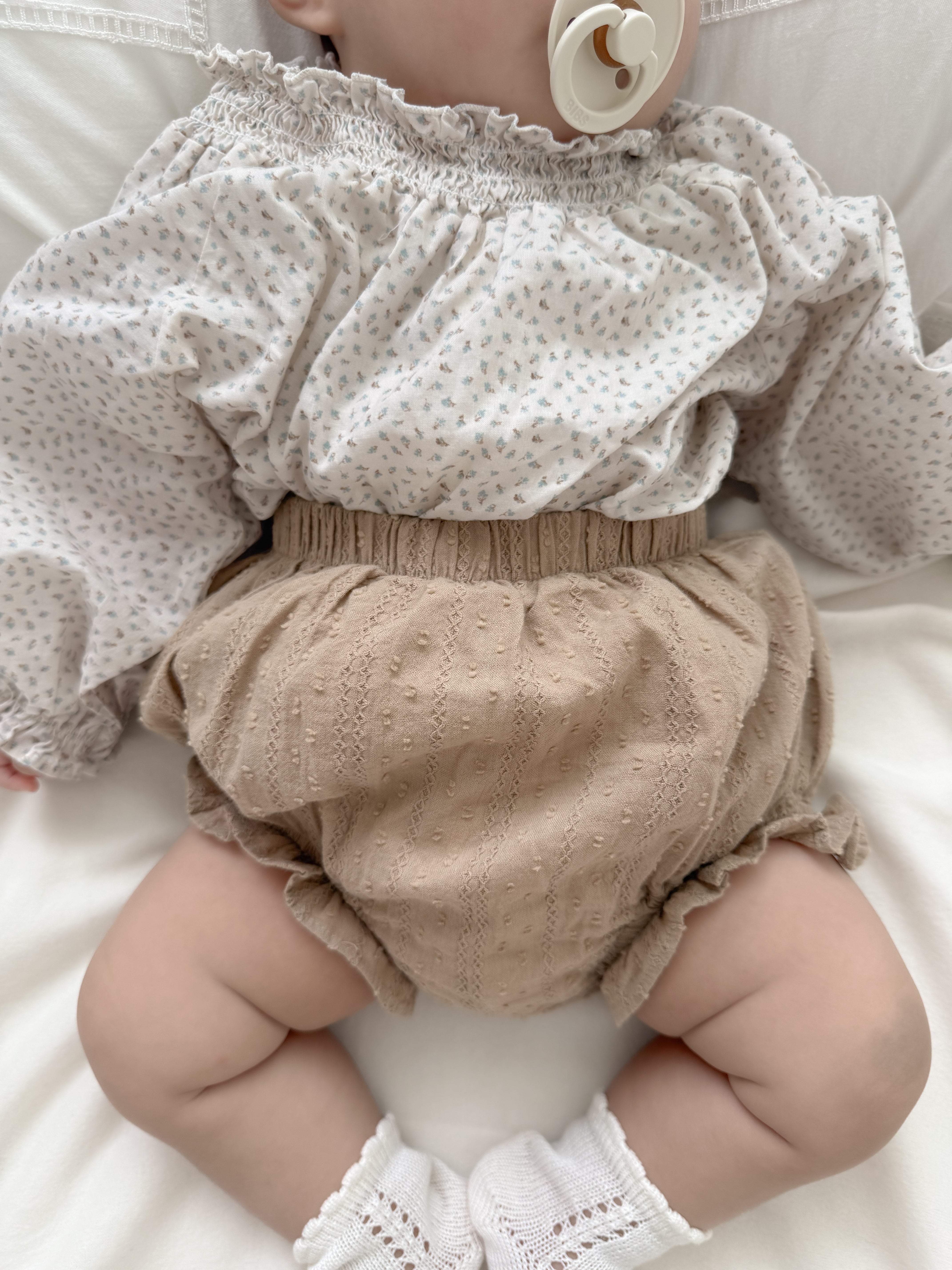 *Noeul.made* Gelato smock blouse