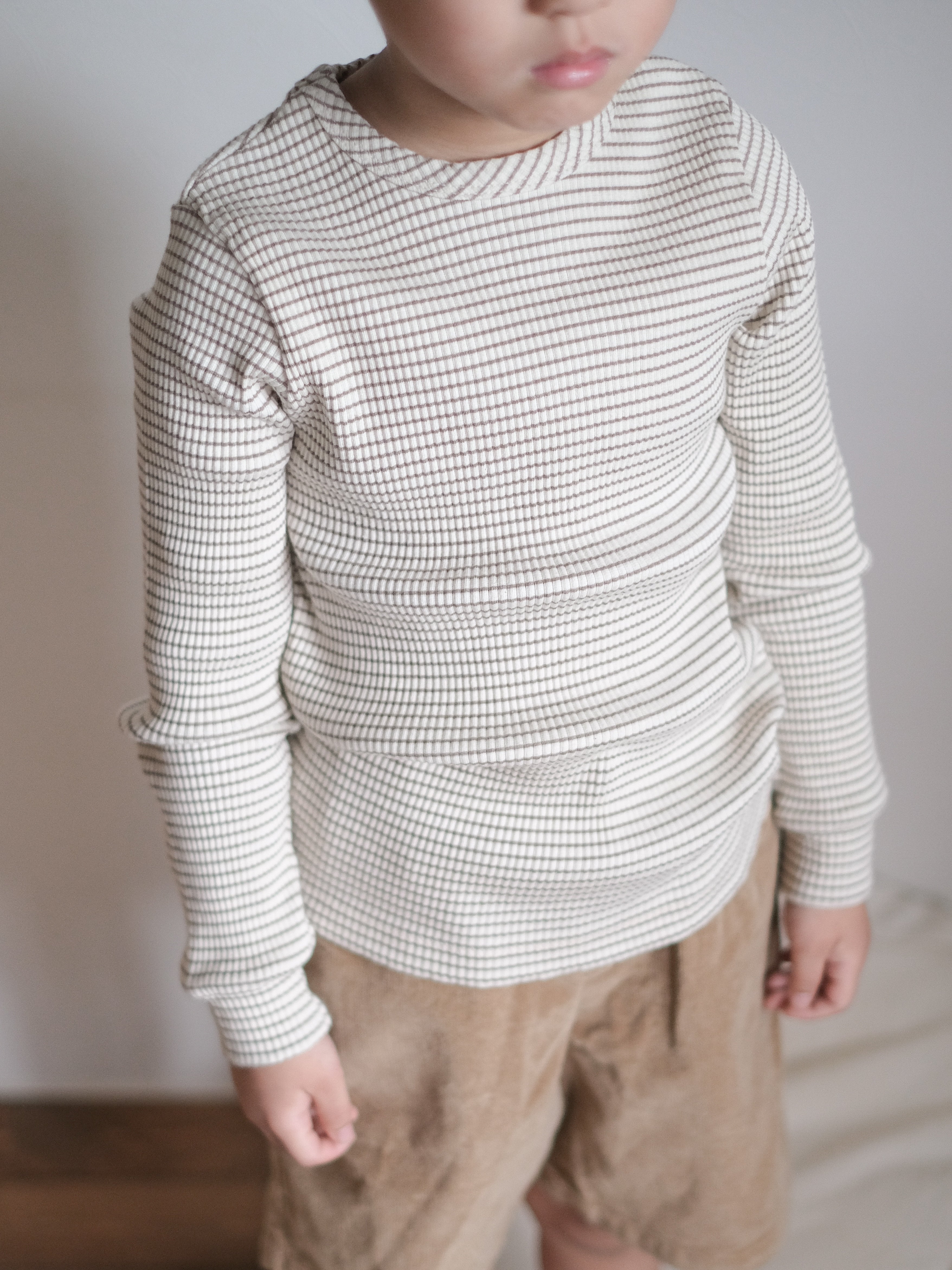 Stripe span tee
