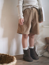 Corduroy span pants