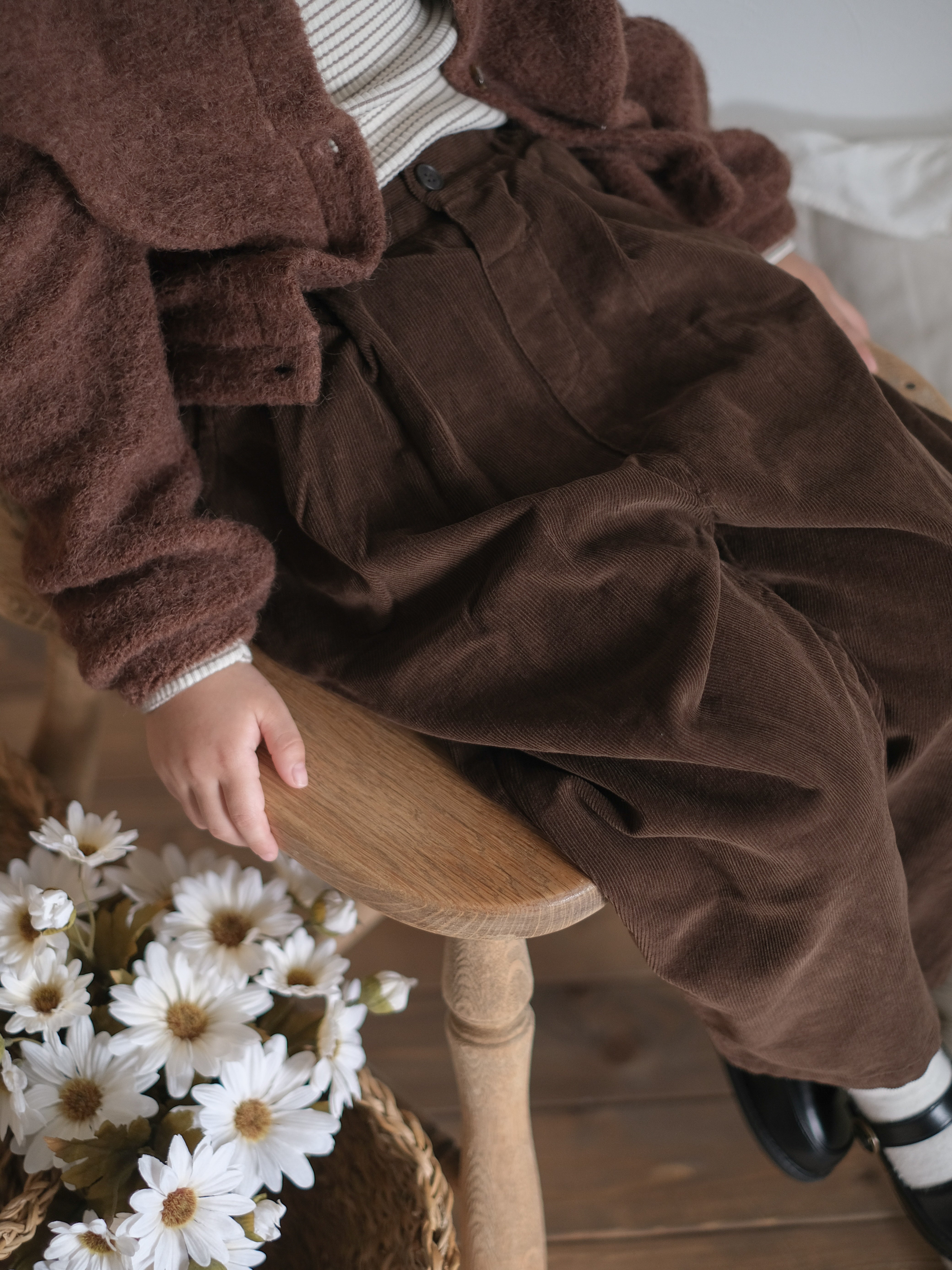 Soft corduroy pants