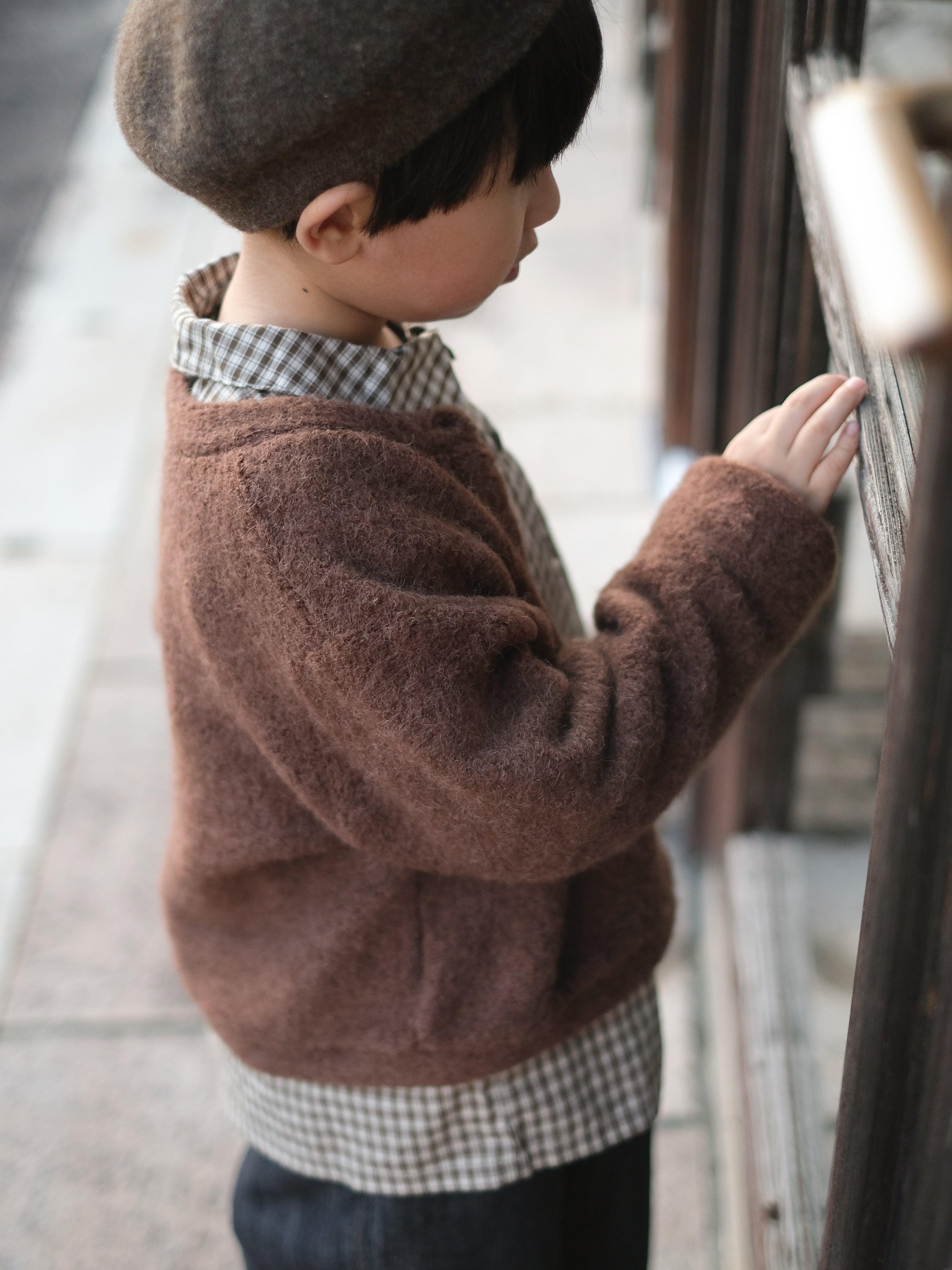 Warm cardigan