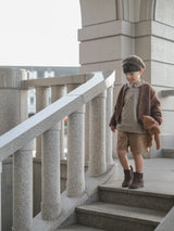 Corduroy span pants