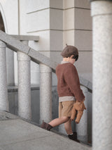 Corduroy span pants