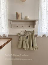 Poirette frill blouse