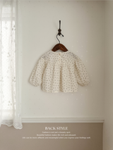 Shirring smock blouse