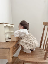 Retro suspender bloomer