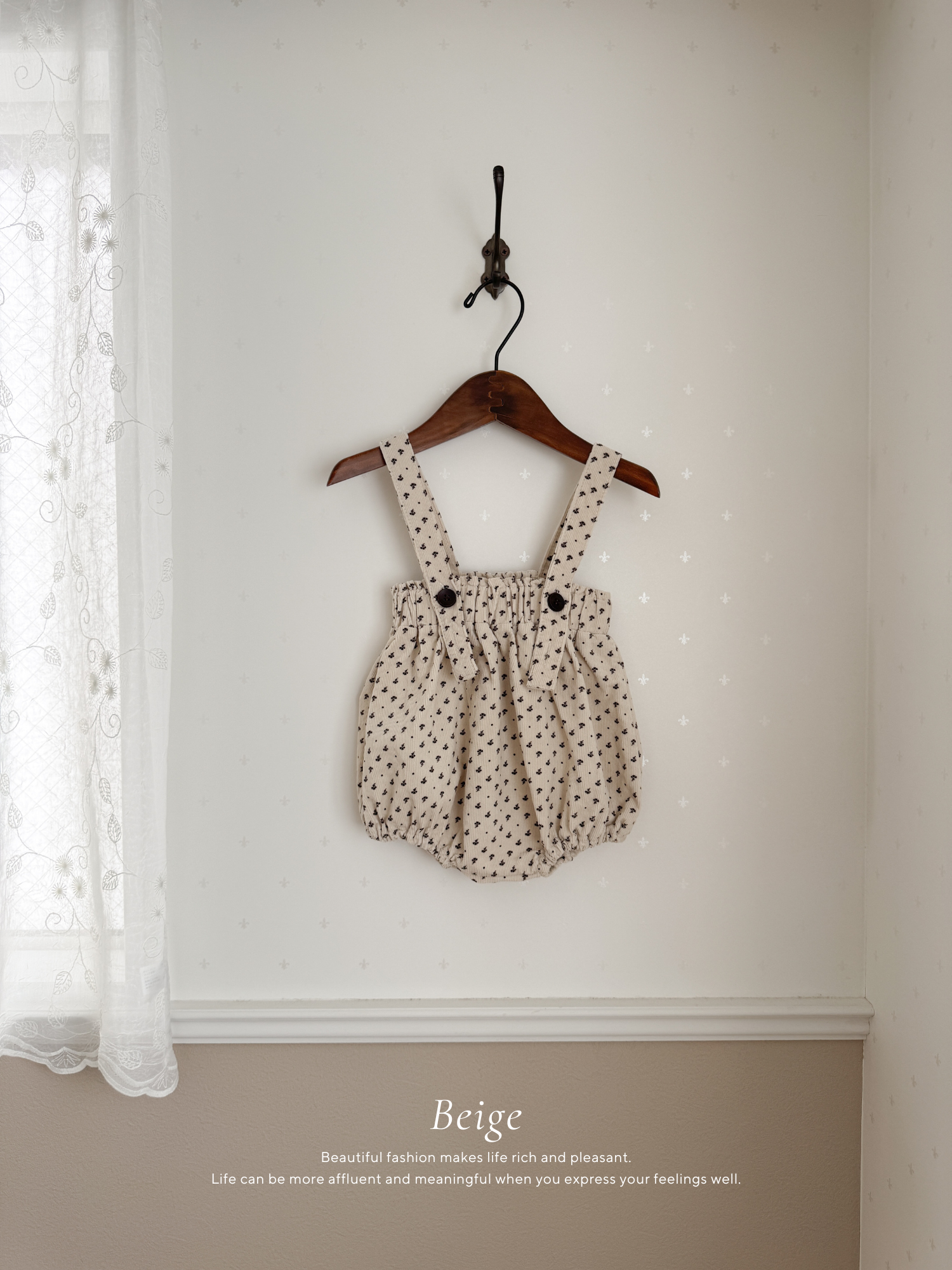 Retro suspender bloomer