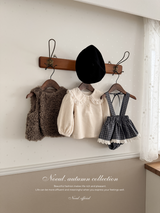 Odd check bloomer skirt