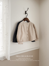Milk check blouse