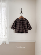 Sailor check coat