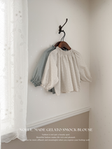 *Noeul.made* Gelato smock blouse