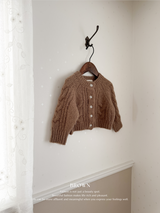Rainbow knit cardigan