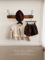 Popcorn knit vest