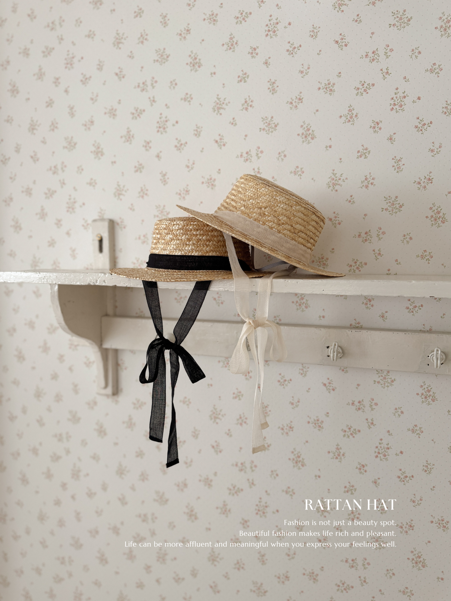 Rattan hat