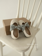 Ribbon flat shoes - Frozen yogurt -